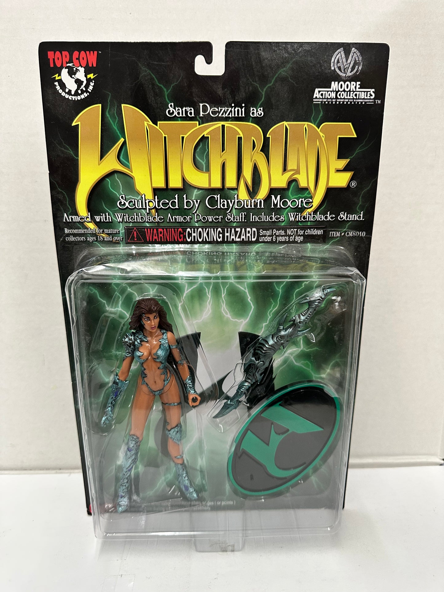1998 Moore Action Collectibles Sara Pezzini As Witchblade 6" Action Figure