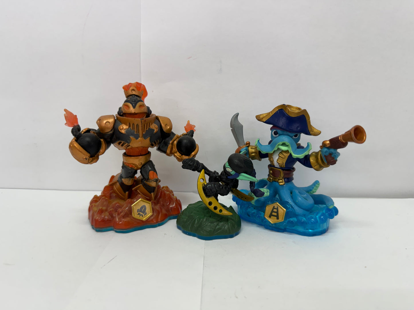 Skylanders Swap Force lot of 3 - Blast Zone, Wash Buckler, Ninja Stealth Elf -#3