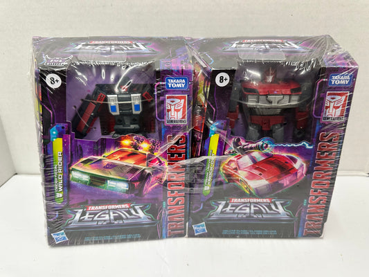 Hasbro Transformers Legacy United WILD RIDER & KNOCK-OUT Prime Decepticon Pack