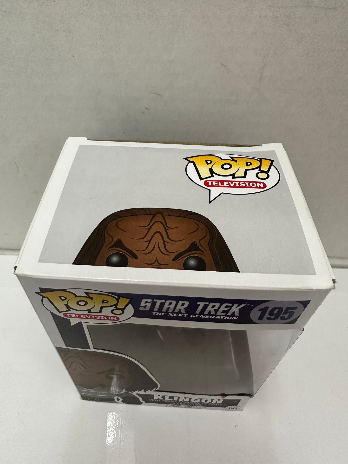 Funko Pop! TV: STAR TREK The Next Generation ☆KLINGON☆ #195 TNG Movies