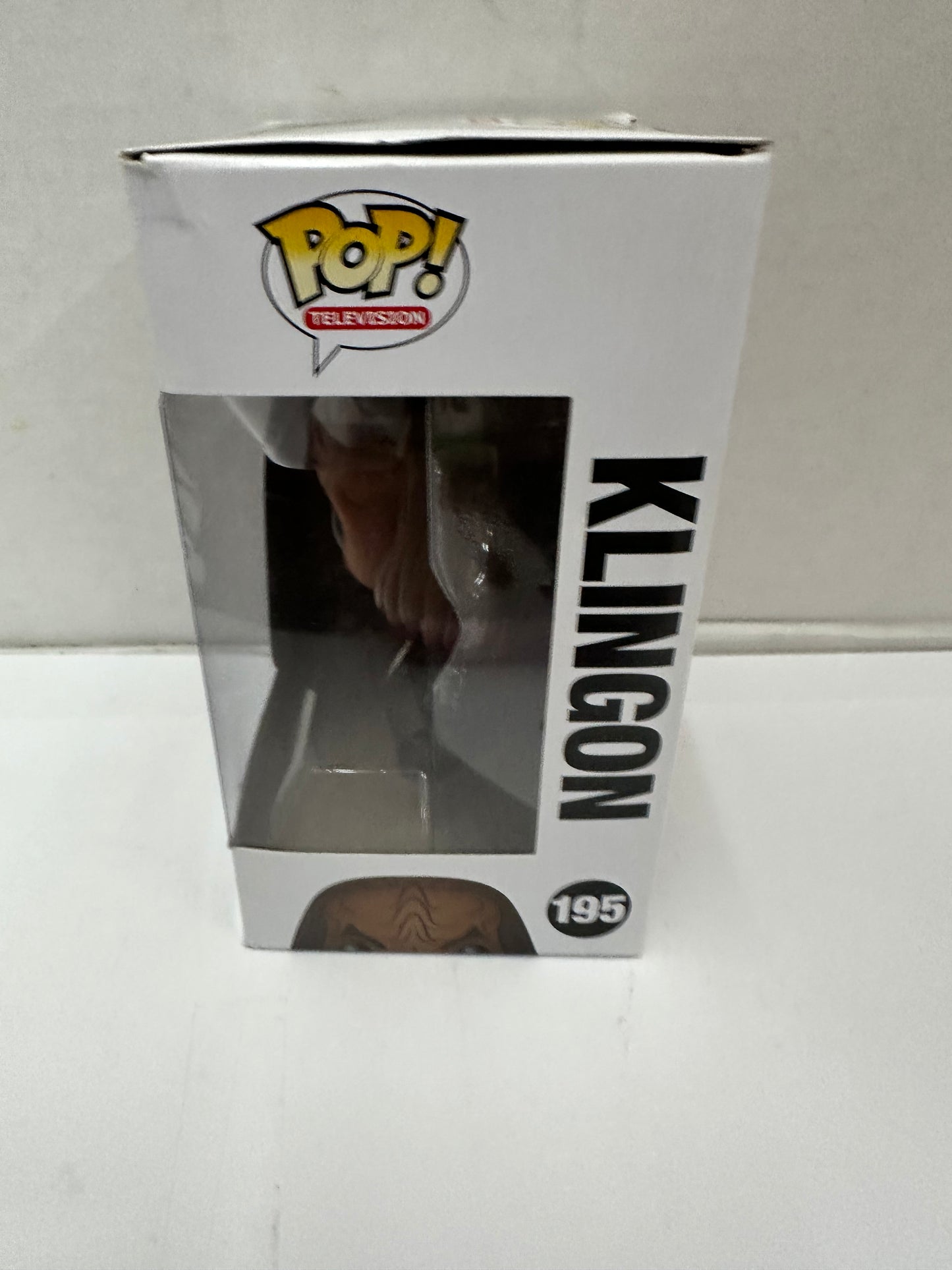 Funko Pop! TV: STAR TREK The Next Generation ☆KLINGON☆ #195 TNG Movies