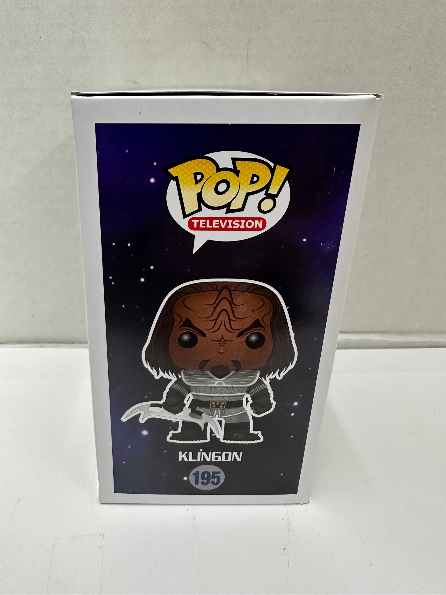 Funko Pop! TV: STAR TREK The Next Generation ☆KLINGON☆ #195 TNG Movies