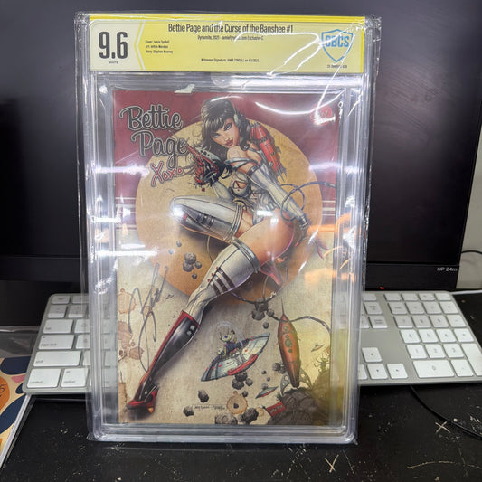 Bettie Page And The Curse Of The Banshee #1 Jamie Tyndall CBCS 9.6