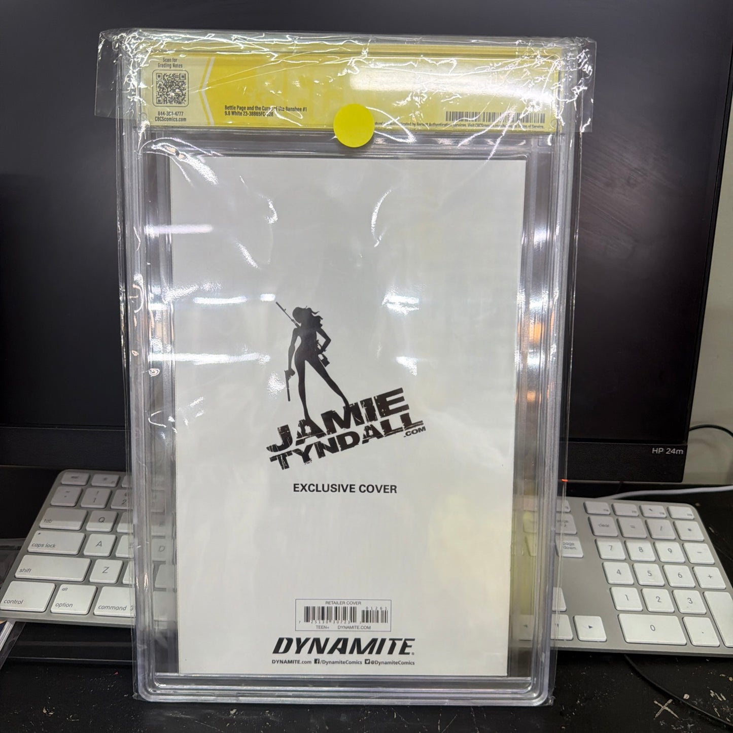 Bettie Page And The Curse Of The Banshee #1 Jamie Tyndall CBCS 9.6