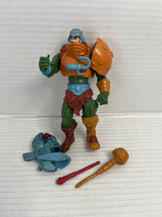MOTU, Man-At-Arms, 200x, complete, He-Man figure, Masters of the Universe, mace