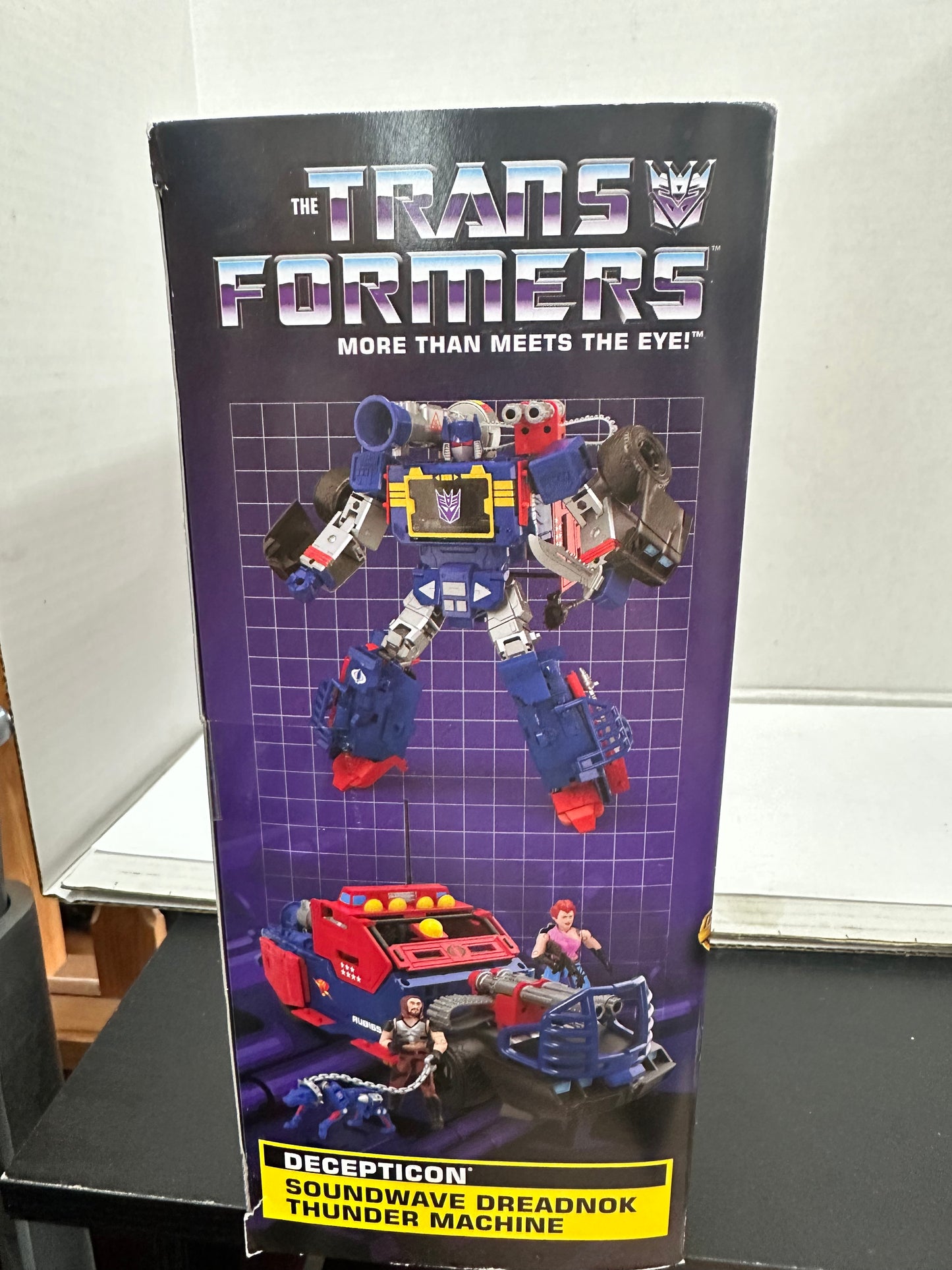 G.I. Joe Transformers Soundwave Dreadnok Crossover Zartan & Zarana 3.75" Figures