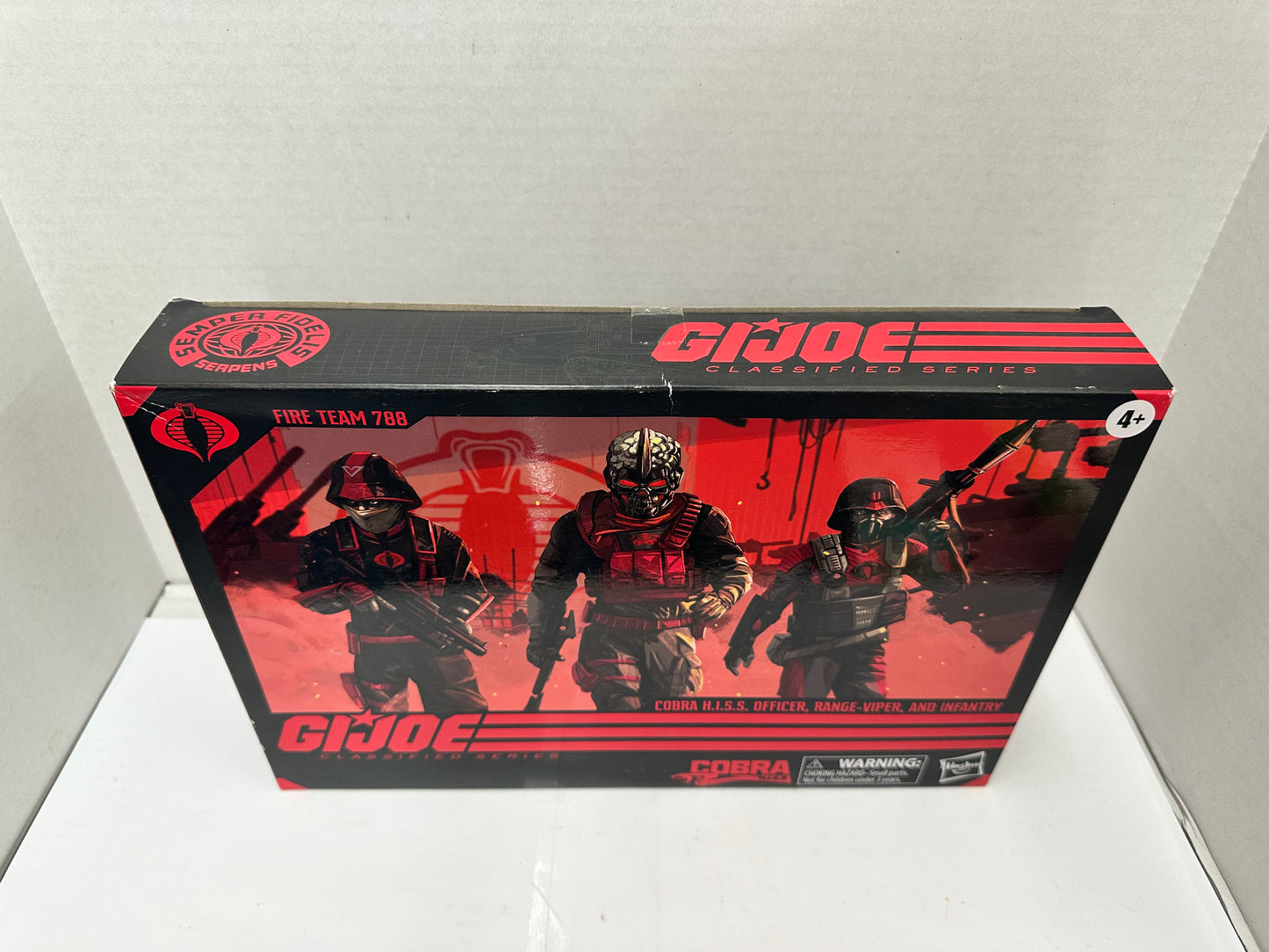 G.I. Joe Classified Conra H.I.S.S. Fite Team 788 #110 3-Pack Sealed