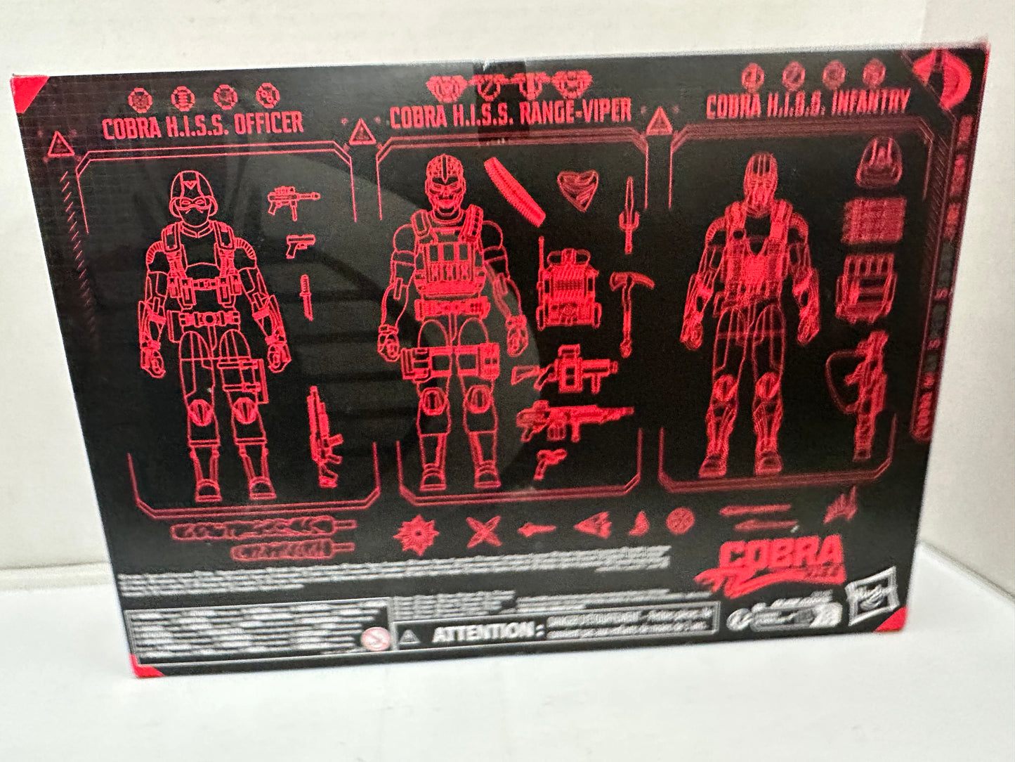 G.I. Joe Classified Conra H.I.S.S. Fite Team 788 #110 3-Pack Sealed