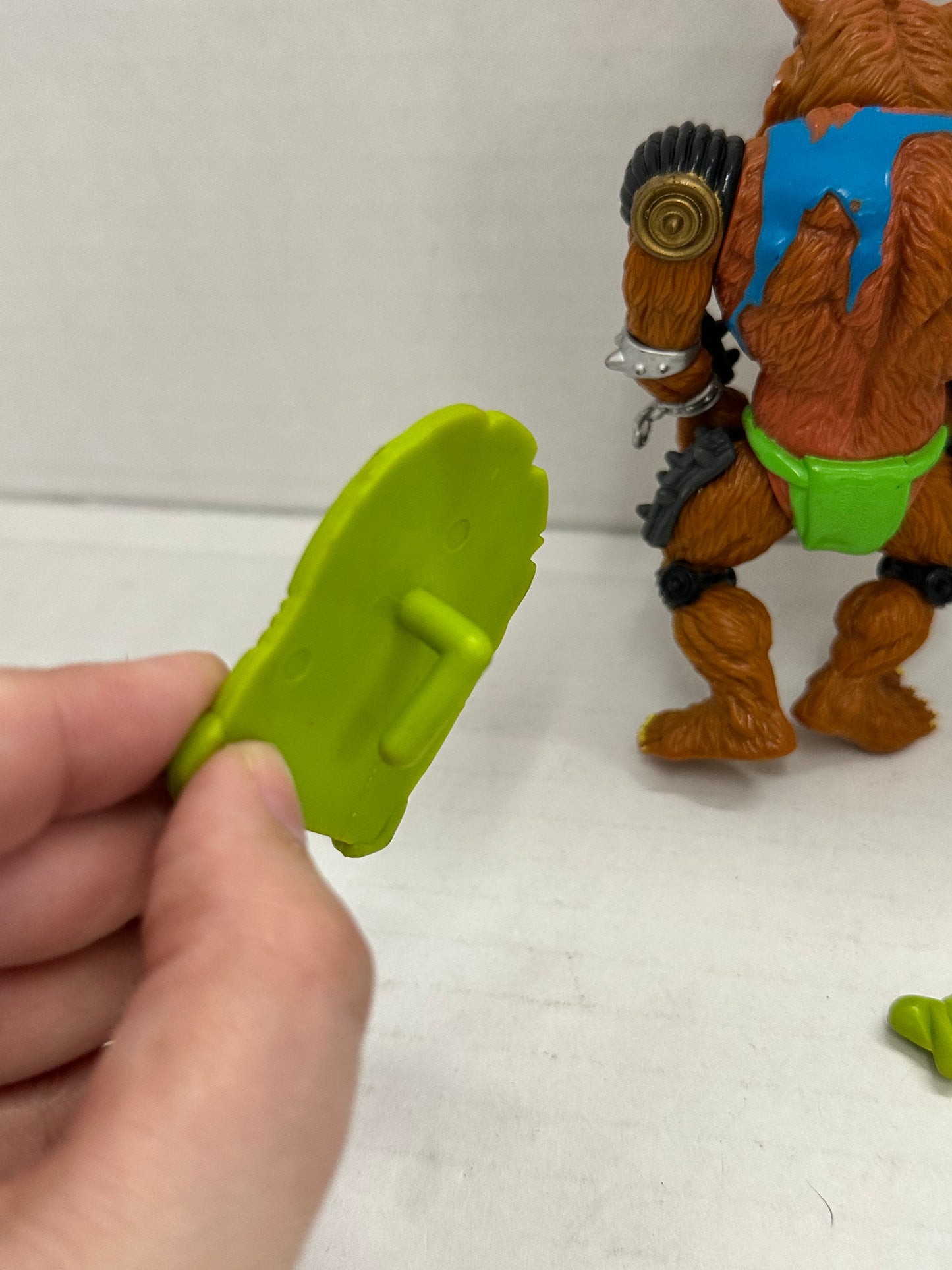 Vintage 1991 TMNT Rahzar Action Figure Teenage MutantNinja Turtles Near Complete #2