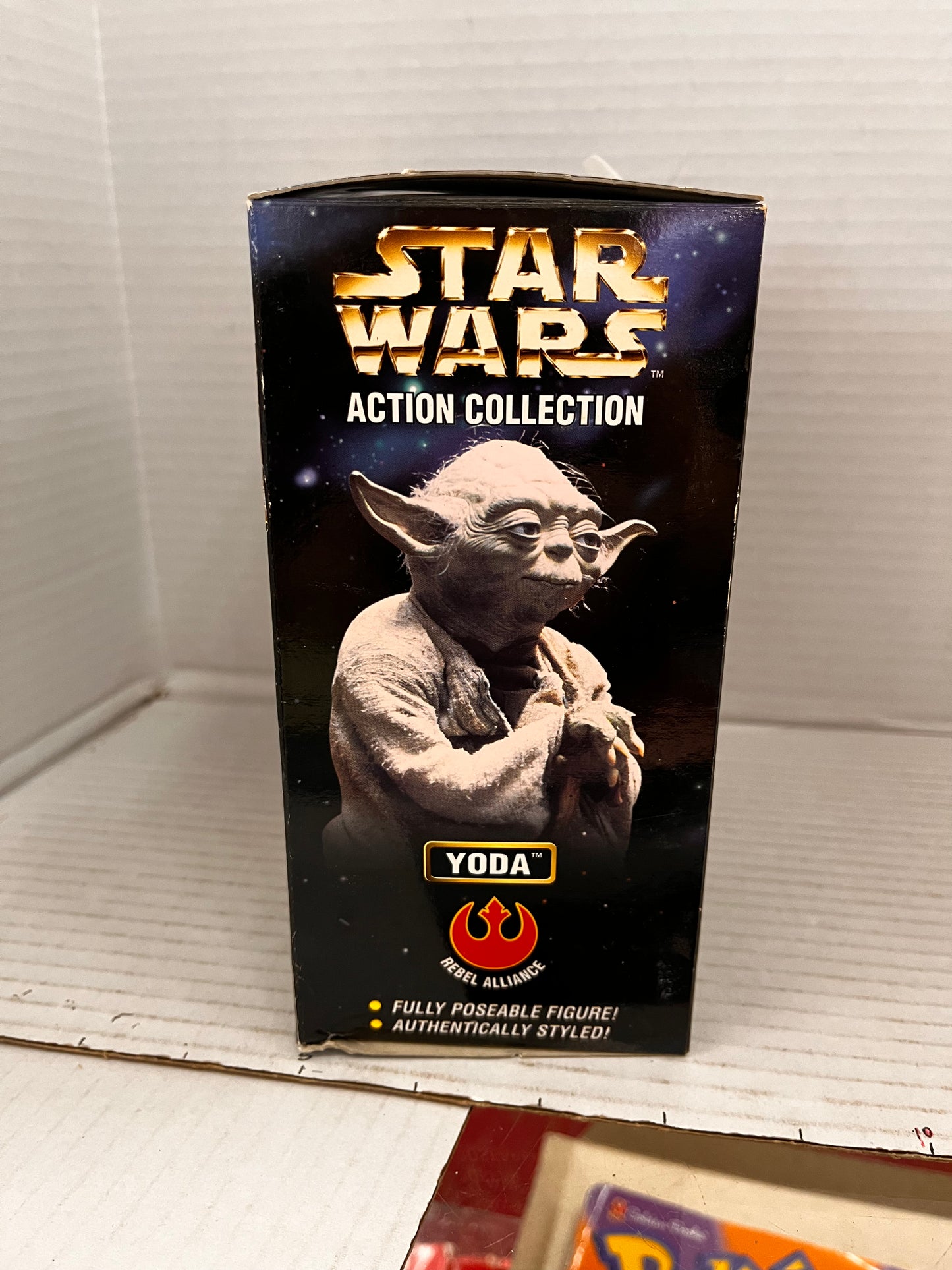 Star Wars Action Collection Yoda Figure Fully Poseable 1997 Kenner
