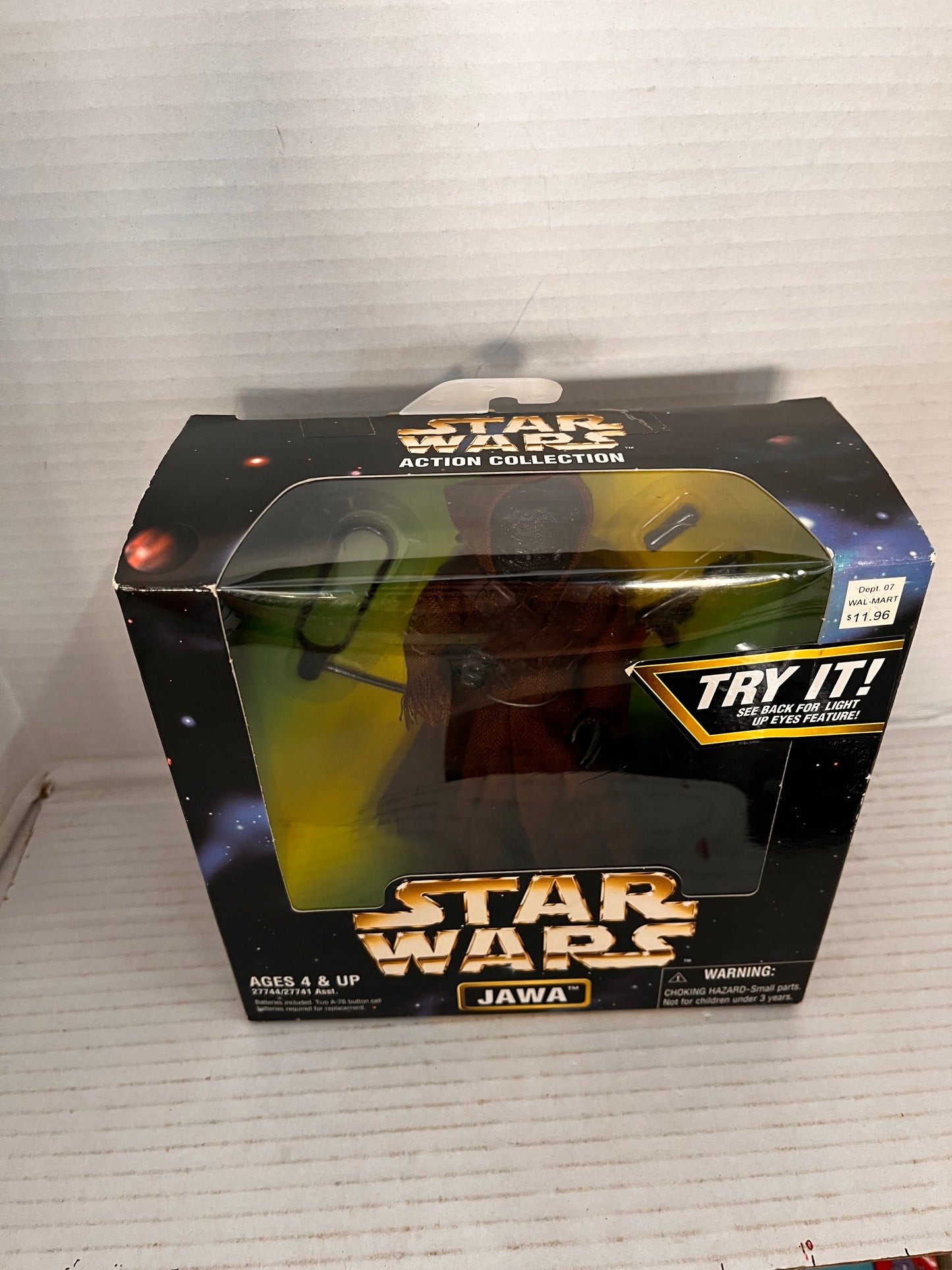 Star Wars Action Collection Yoda Figure Fully Poseable 1997 Kenner