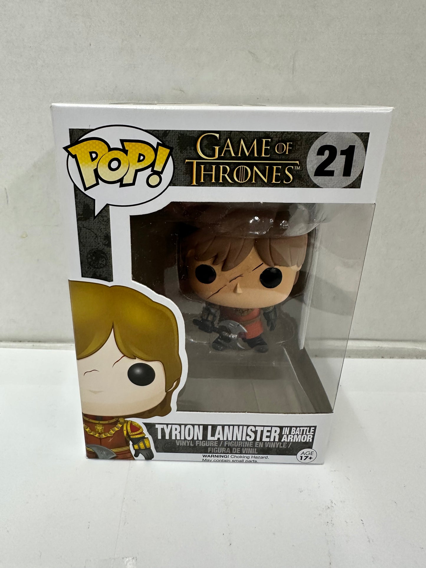 Funko Pop! Game of Thrones - Tyrion Lannister (w/ Battle Armor) #21