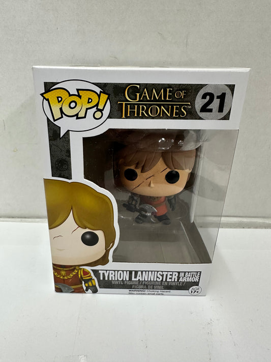 Funko Pop! Game of Thrones - Tyrion Lannister (w/ Battle Armor) #21