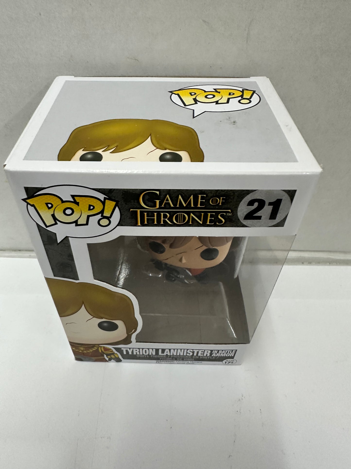 Funko Pop! Game of Thrones - Tyrion Lannister (w/ Battle Armor) #21