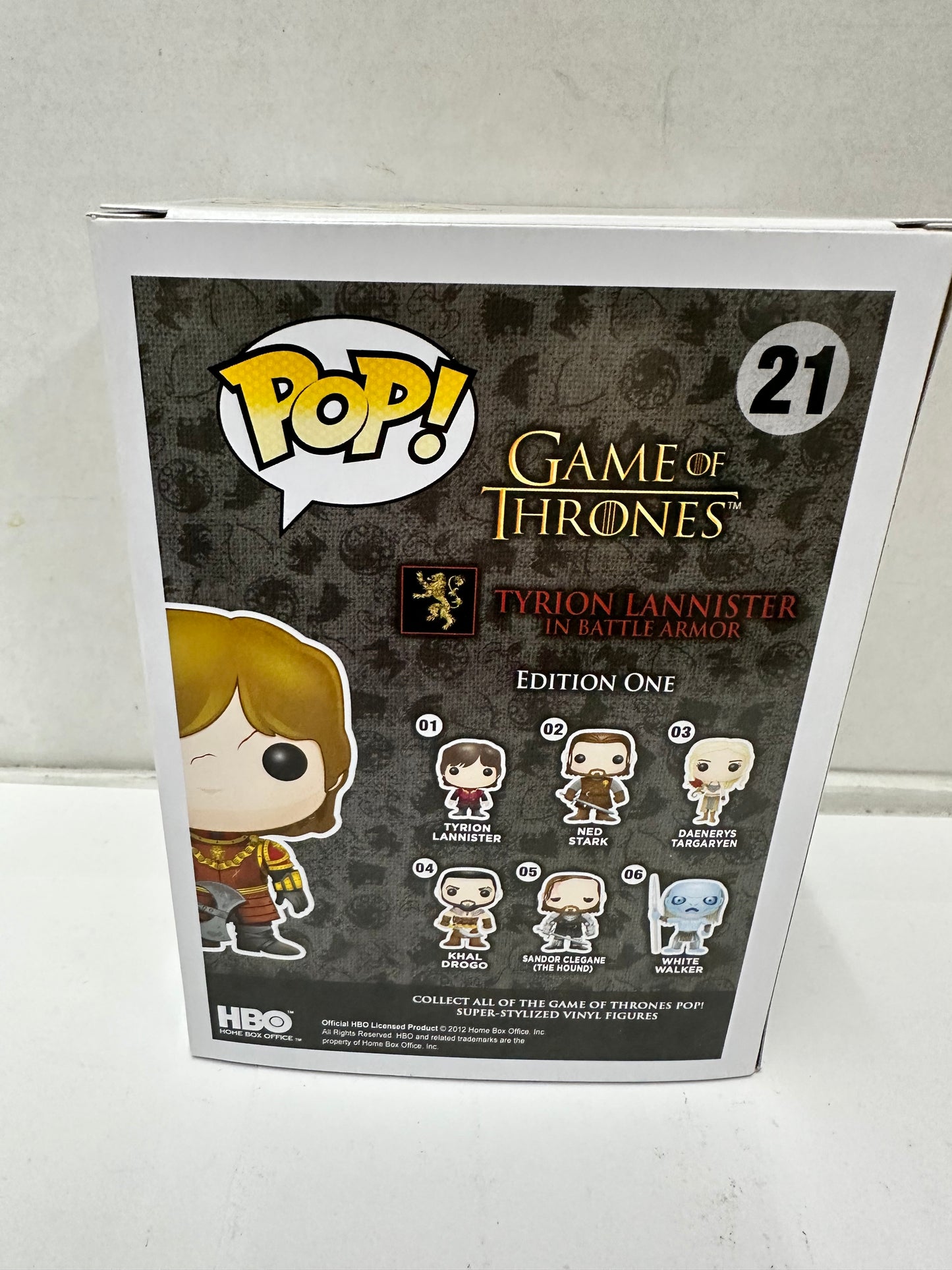 Funko Pop! Game of Thrones - Tyrion Lannister (w/ Battle Armor) #21