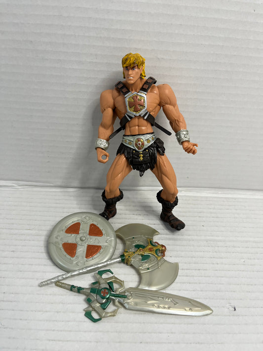 Masters of the Universe 200x He-Man Complete Action Figure 2002 Mattel MOTU