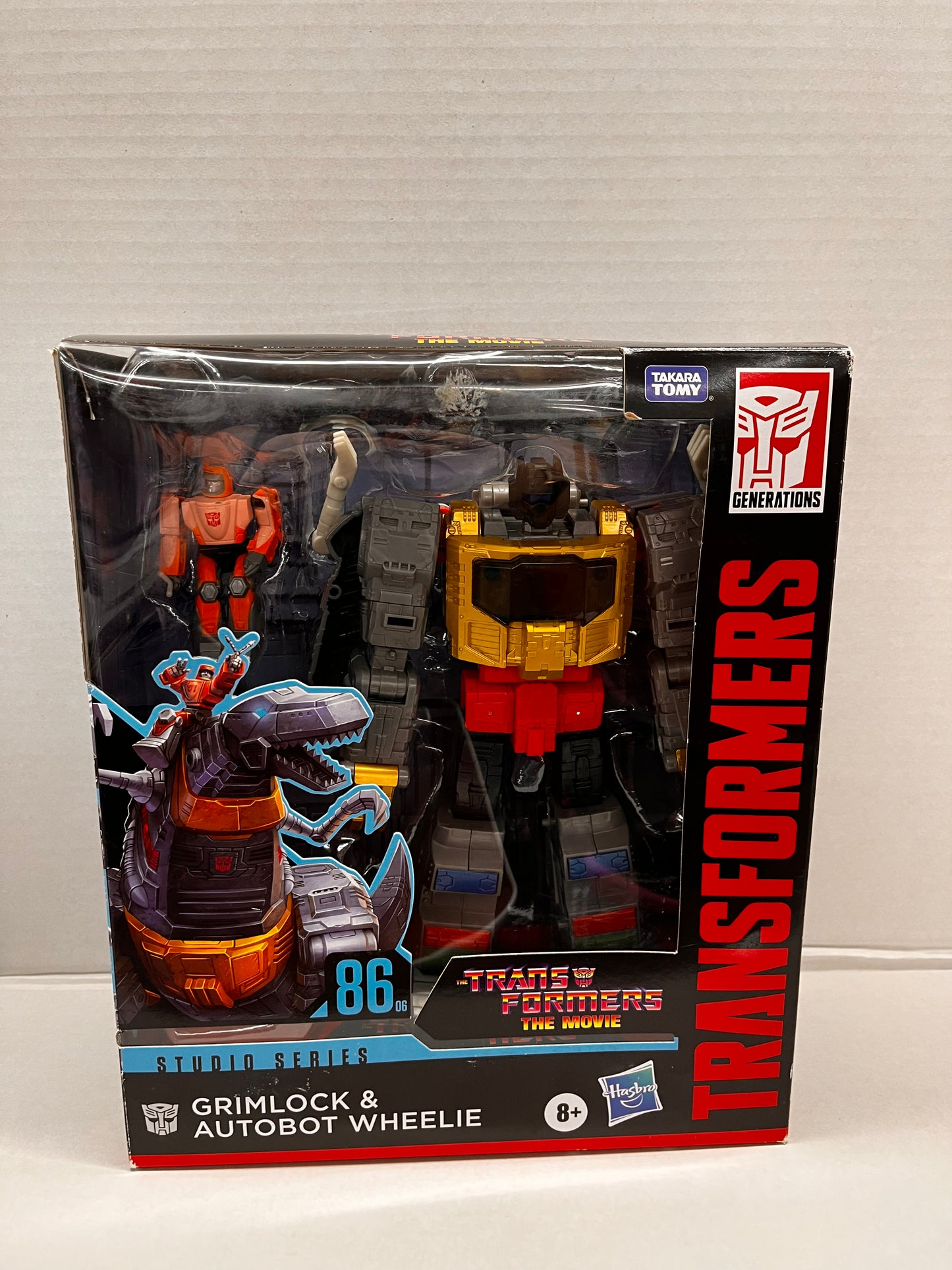 Transformers Studio Series 86 Grimlock and Wheelie