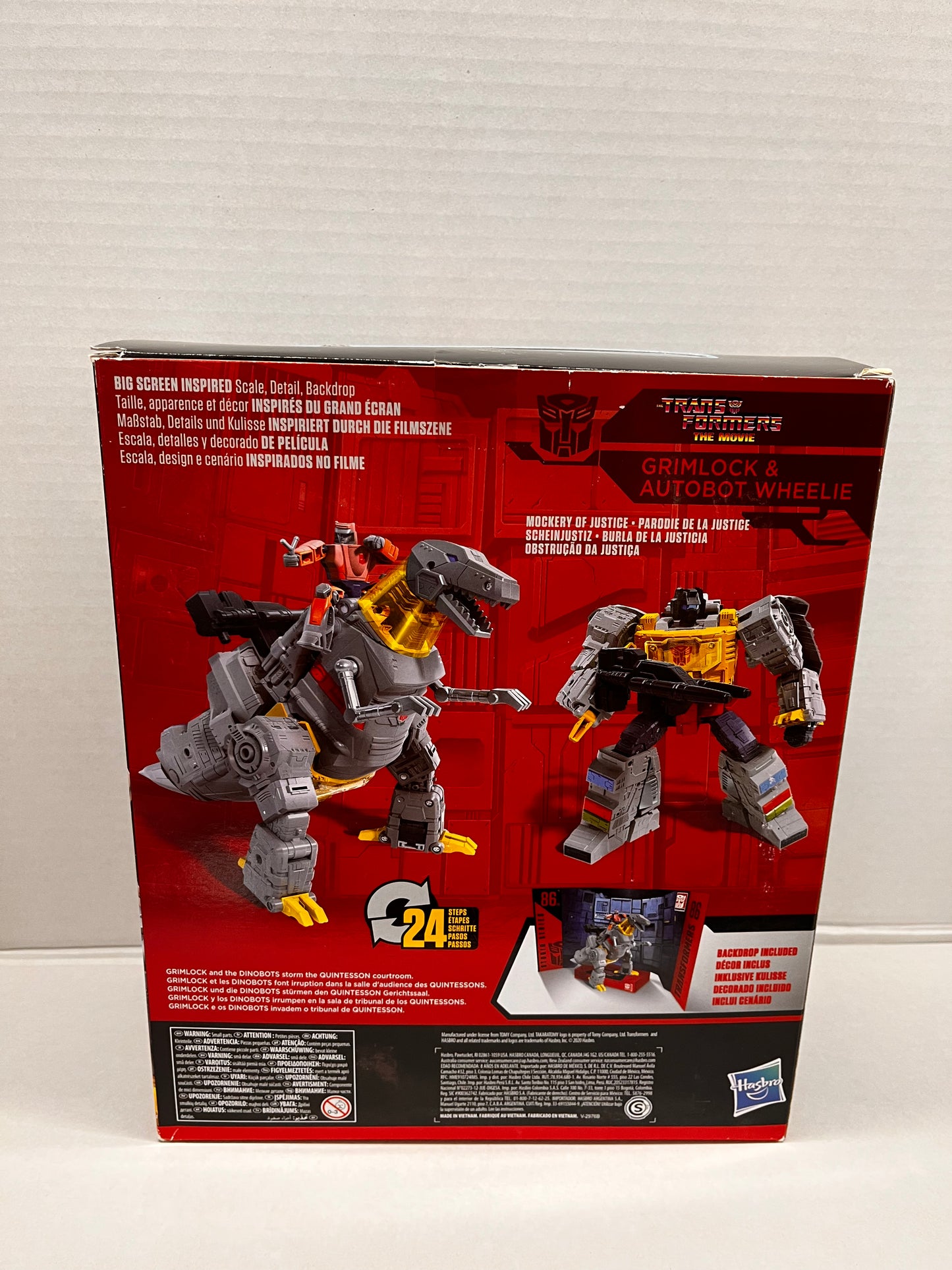 Transformers Studio Series 86 Grimlock and Wheelie