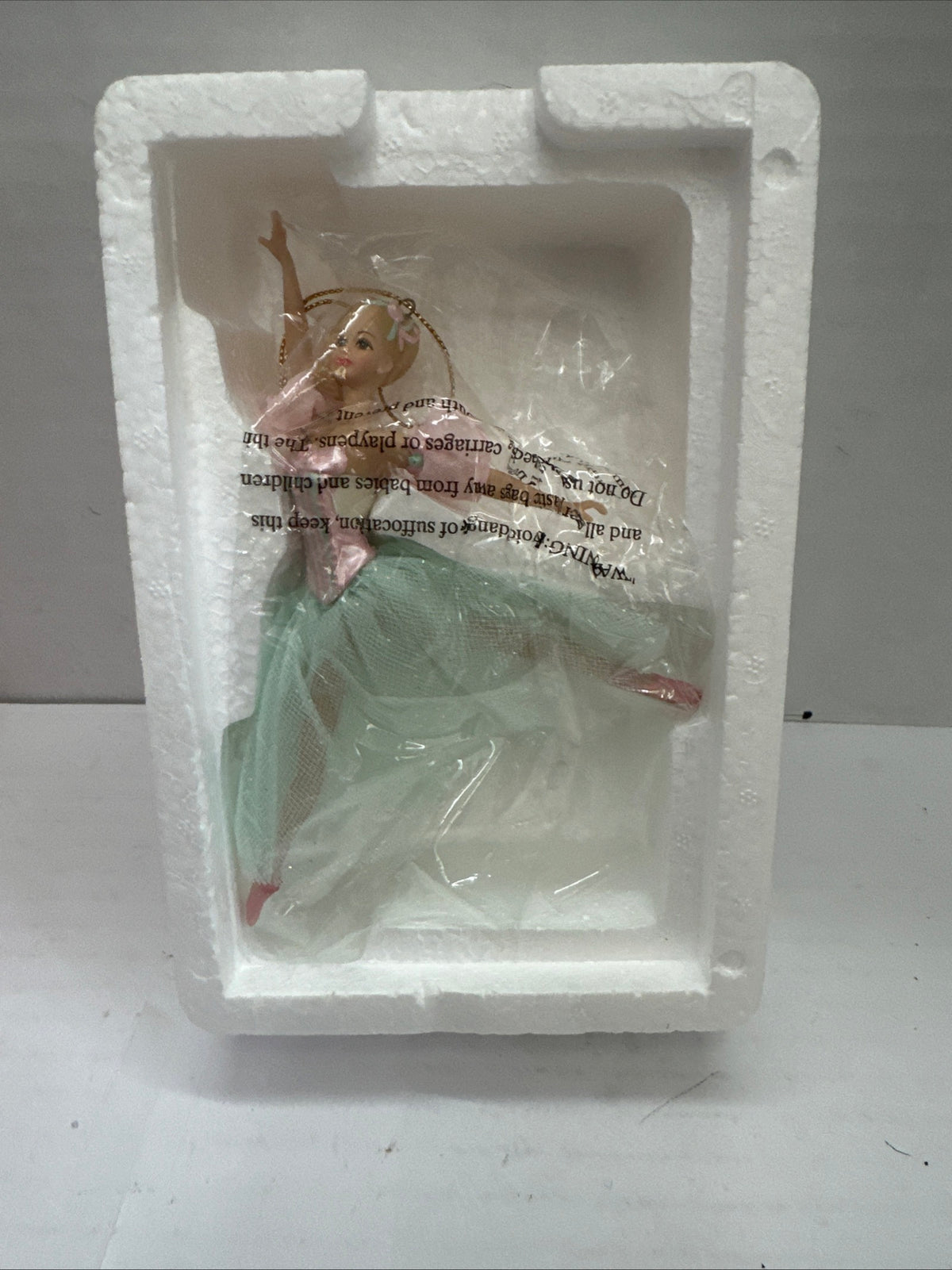1999 Barbie As Marzipan In The Nutcracker Porcelain Ornament Avon 3rd In Series