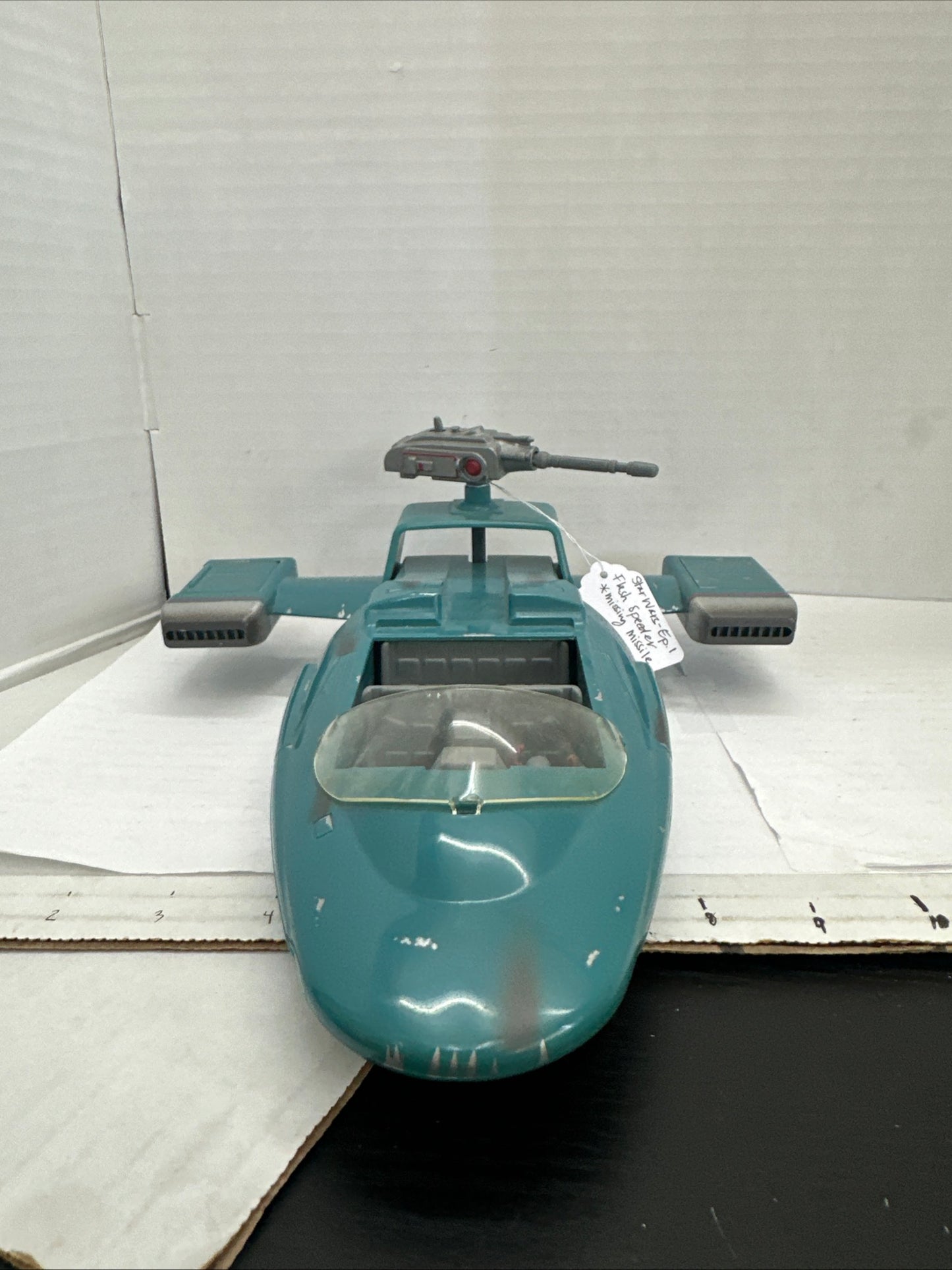 Vintage Complete Star Wars Episode  Naboo Flash Speeder 1999 Hasbro