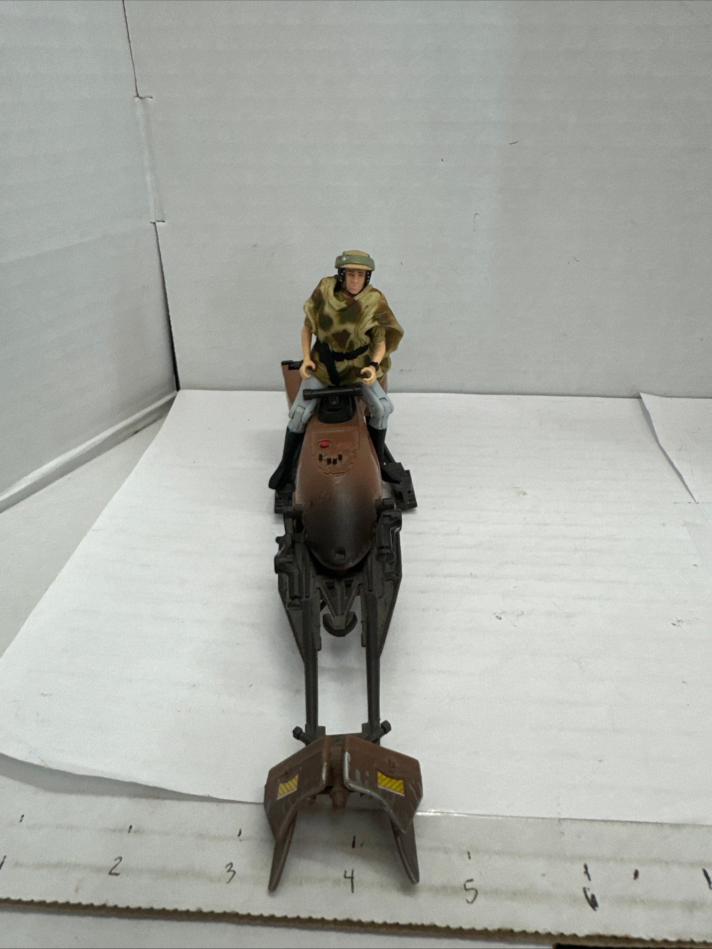 Star Wars Tonka 1995 Speeder Bike Loose, With Figure