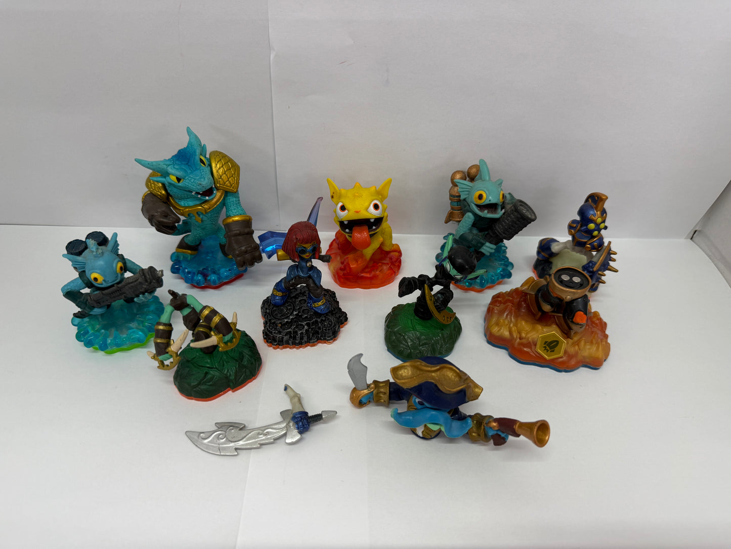 Skylanders Lot of Broken/Parts Figures Activision