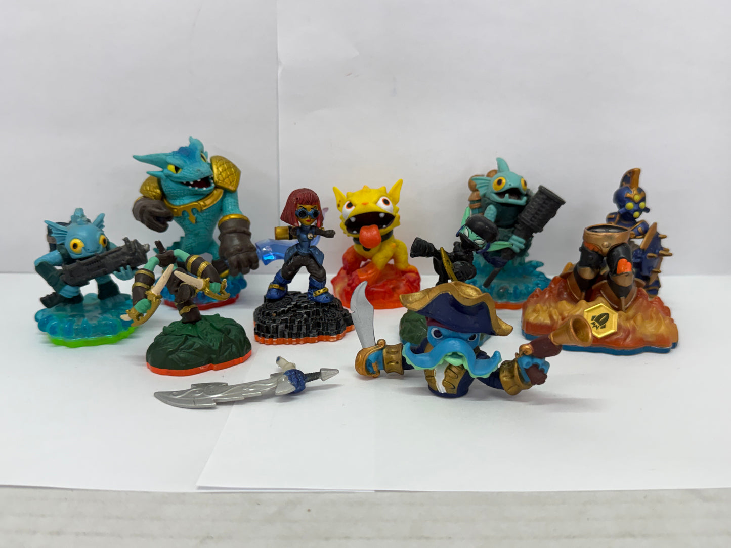 Skylanders Lot of Broken/Parts Figures Activision
