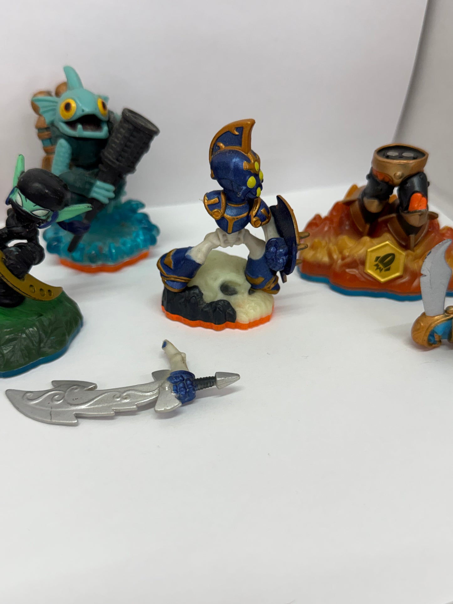 Skylanders Lot of Broken/Parts Figures Activision