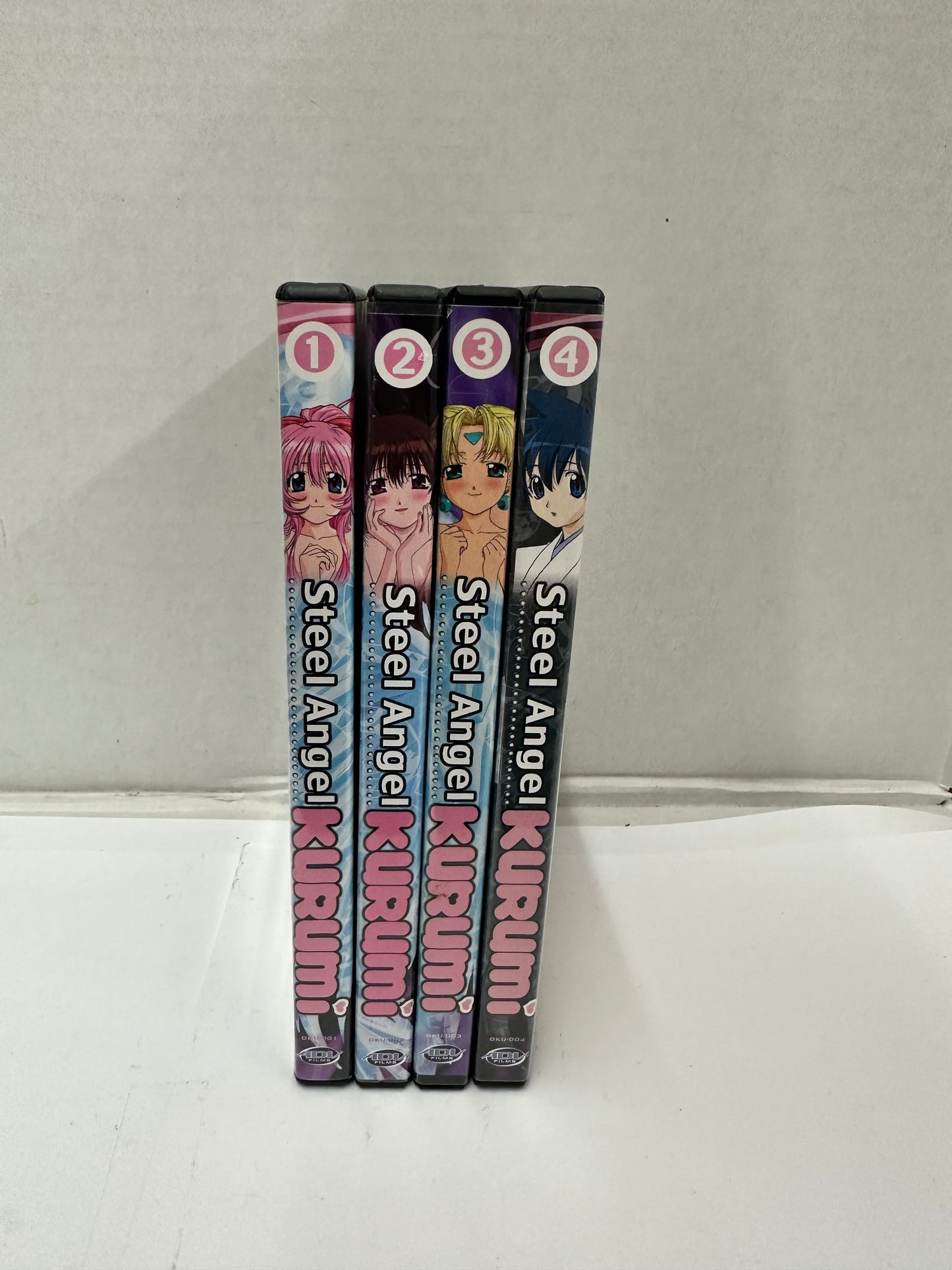 Steel Angel Kurumi: Complete Anime Series (1999, DVD) Vols 1-4 ADV Films