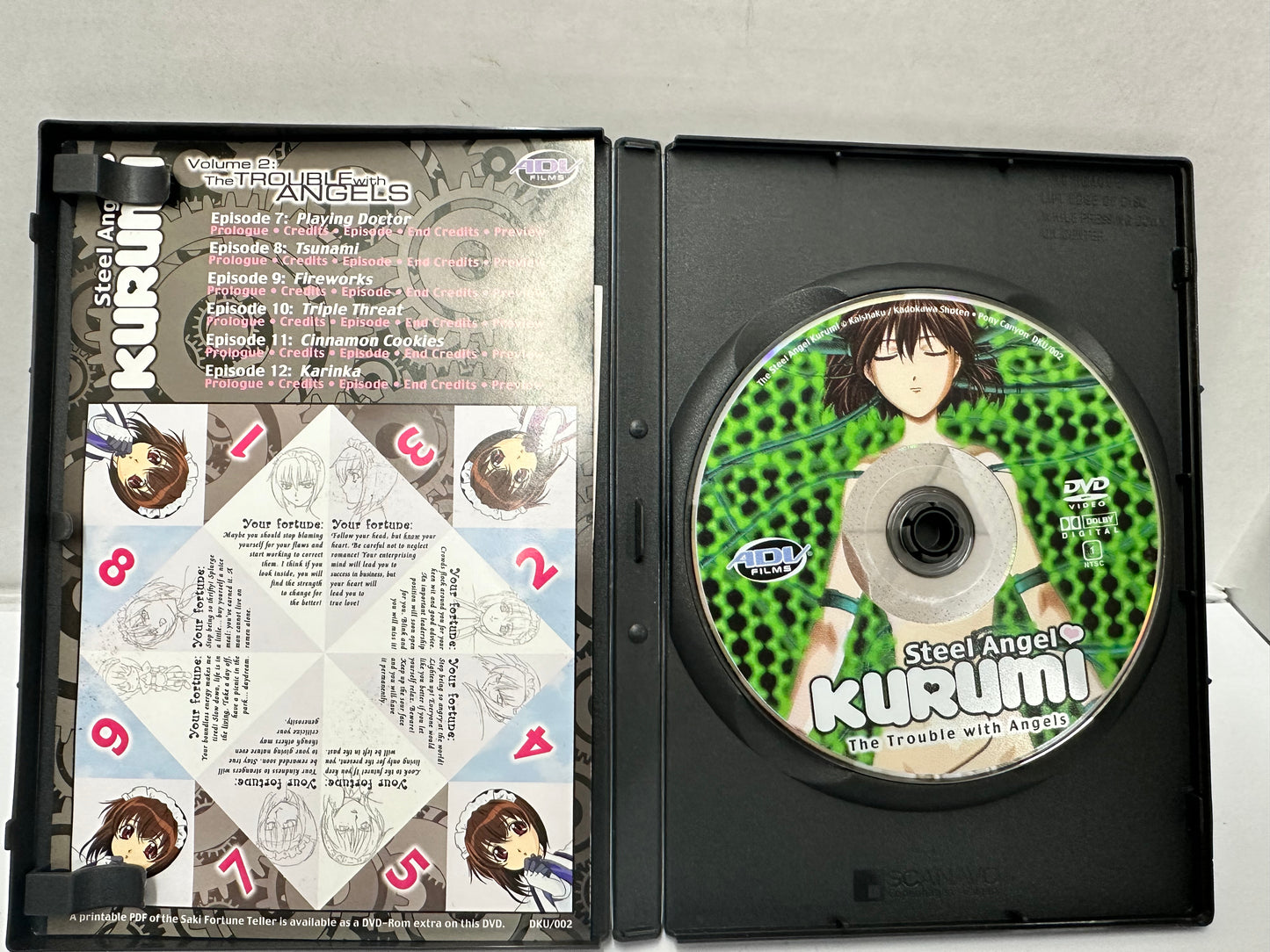 Steel Angel Kurumi: Complete Anime Series (1999, DVD) Vols 1-4 ADV Films