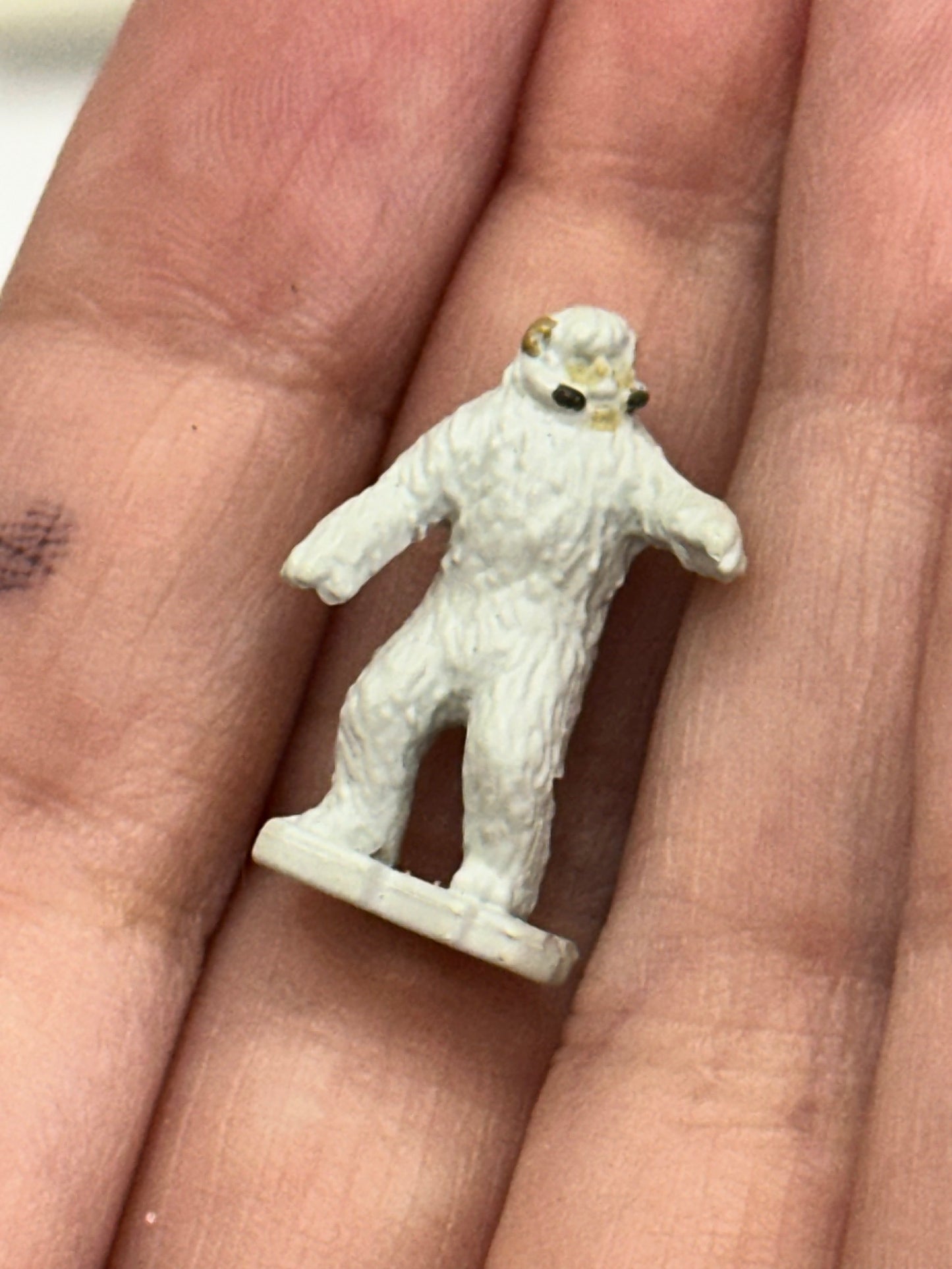 VINTAGE STAR WARS MICRO MACHINES MINI HEAD COMPLETE AS SHOWN WAMPA