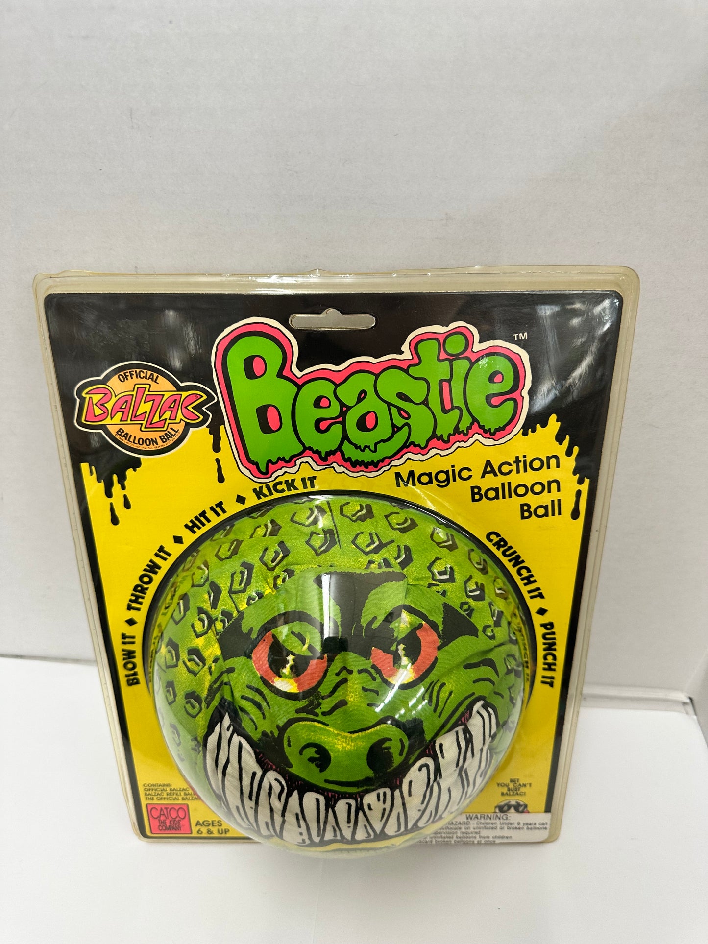 Vintage 1991  Balzac Beastie Ball Catco Head Balls
