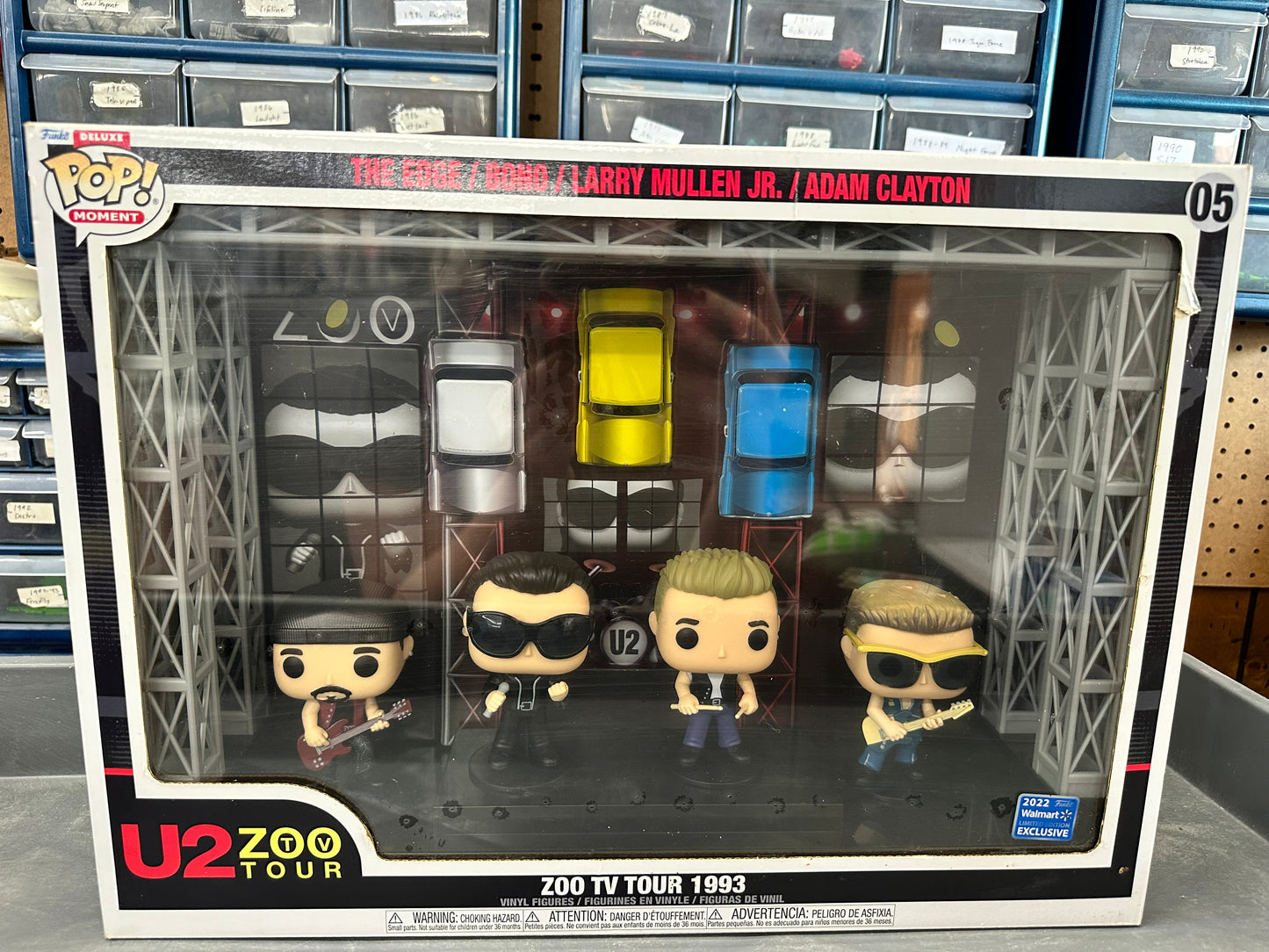 Funko POP! Moment Deluxe U2 ZOO TV TOUR 1993 05 Limited Edition Exclusive