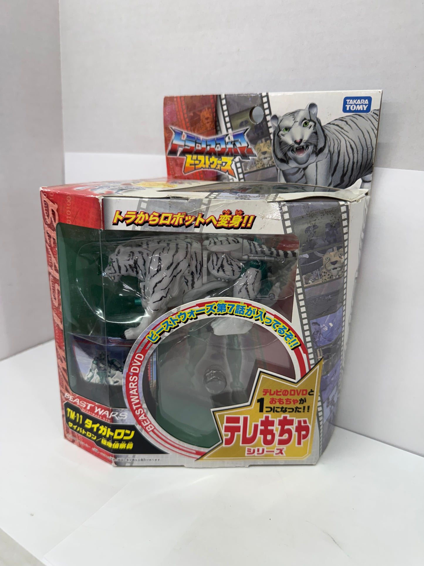 Transformers Beast Wars Telemocha TM-11 Tigatron Action Figure No DVD