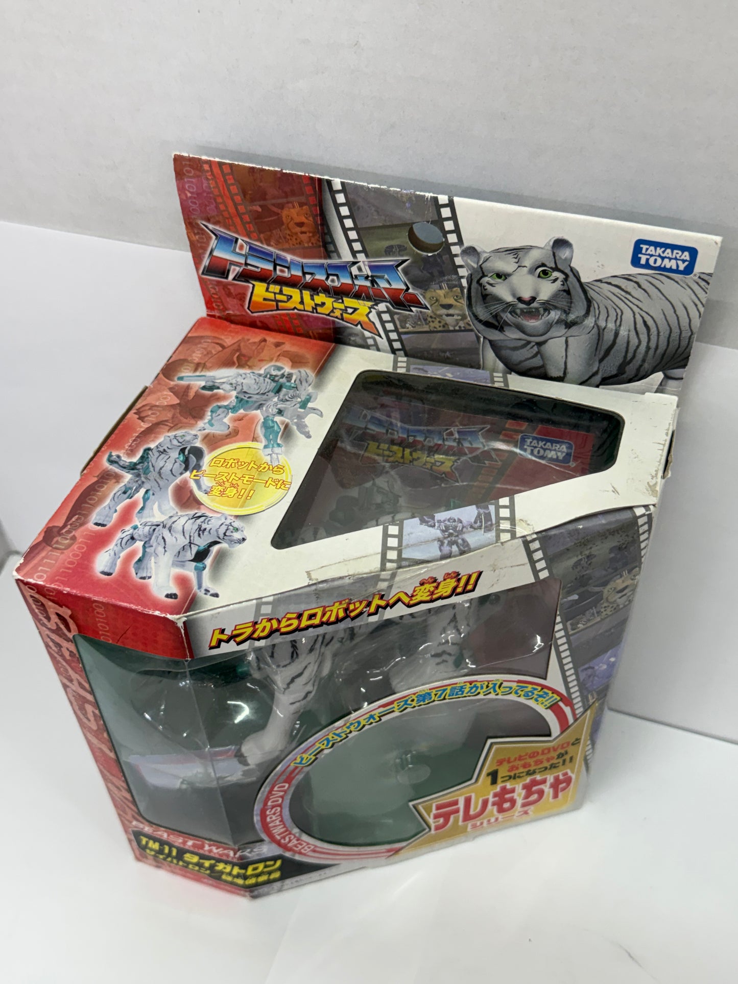 Transformers Beast Wars Telemocha TM-11 Tigatron Action Figure No DVD