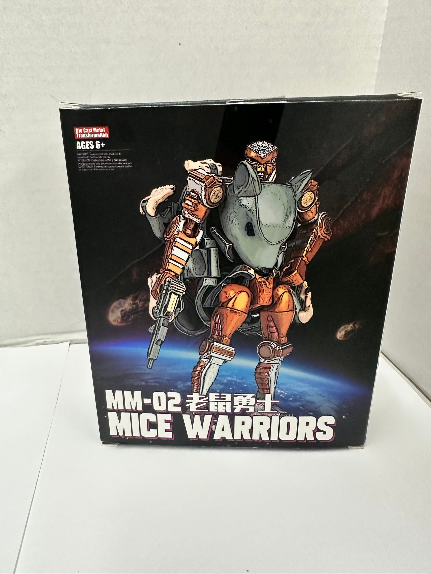 Transform Element TE-MM02 BW Rattrap MICE WARRIOR Open Box