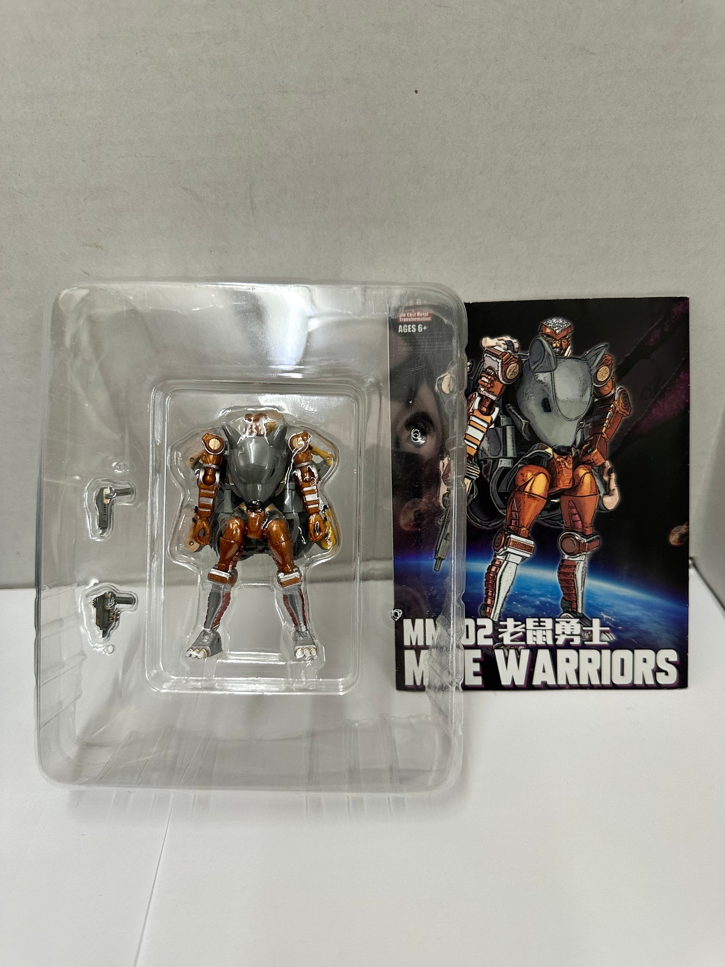 Transform Element TE-MM02 BW Rattrap MICE WARRIOR Open Box