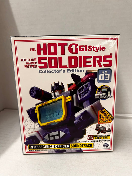 Soundtrack with Laserbird Hot Soldiers Actions Figures Kids Toys