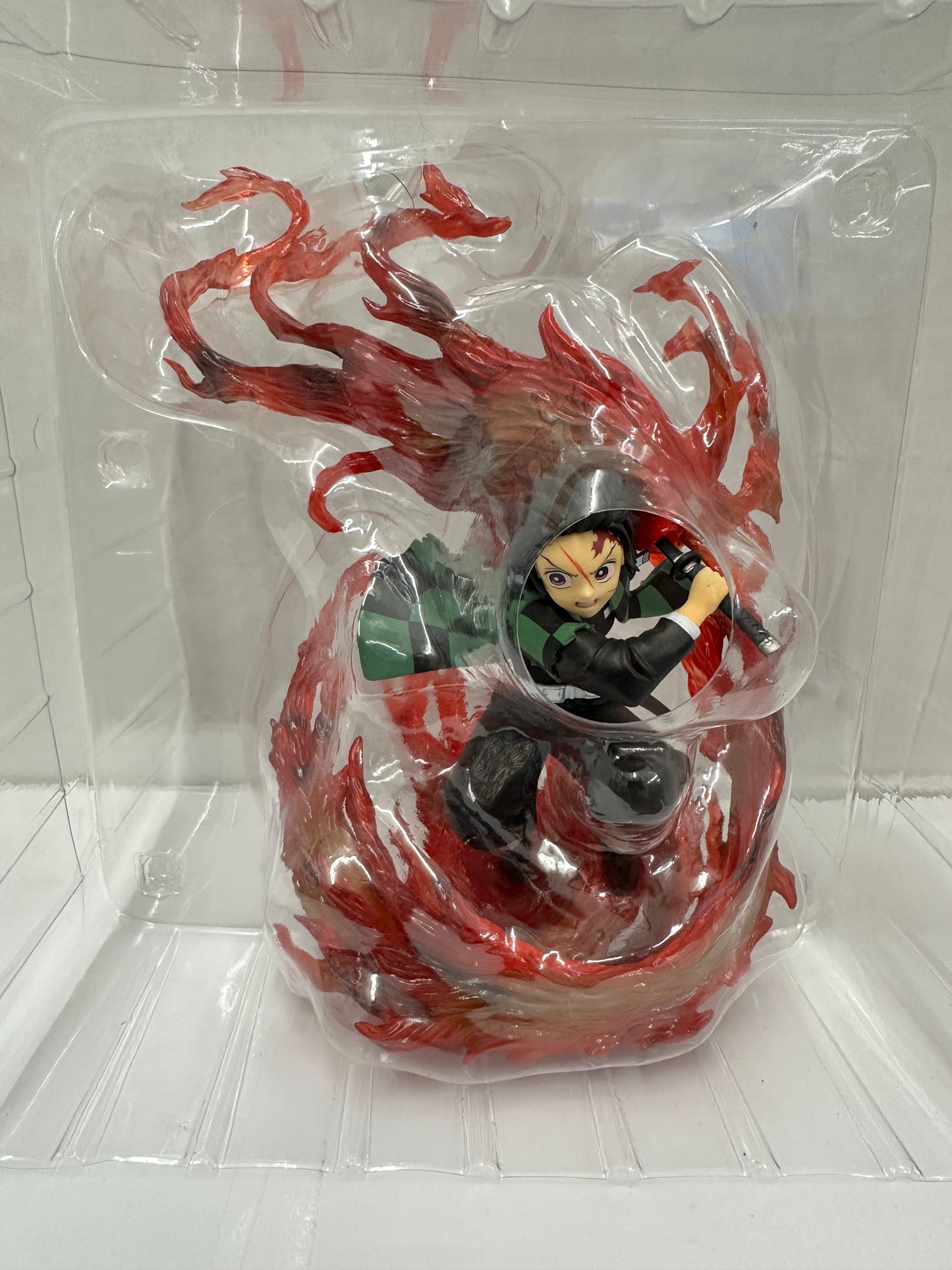 Bandai Figuarts zero Tanjiro Kamado Kagura Demon Slayer Figure (Open Box)