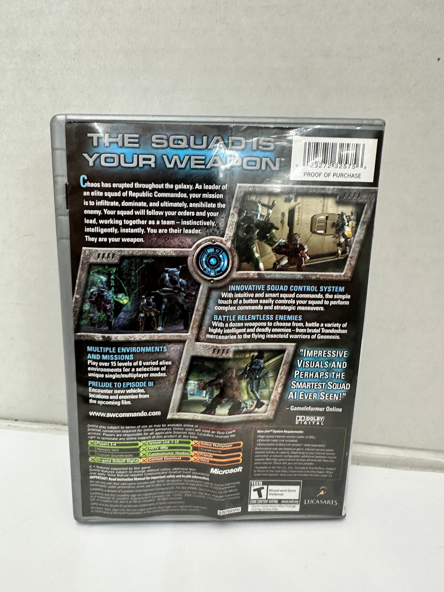 Star Wars: Republic Commando (Microsoft Xbox, 2005)
