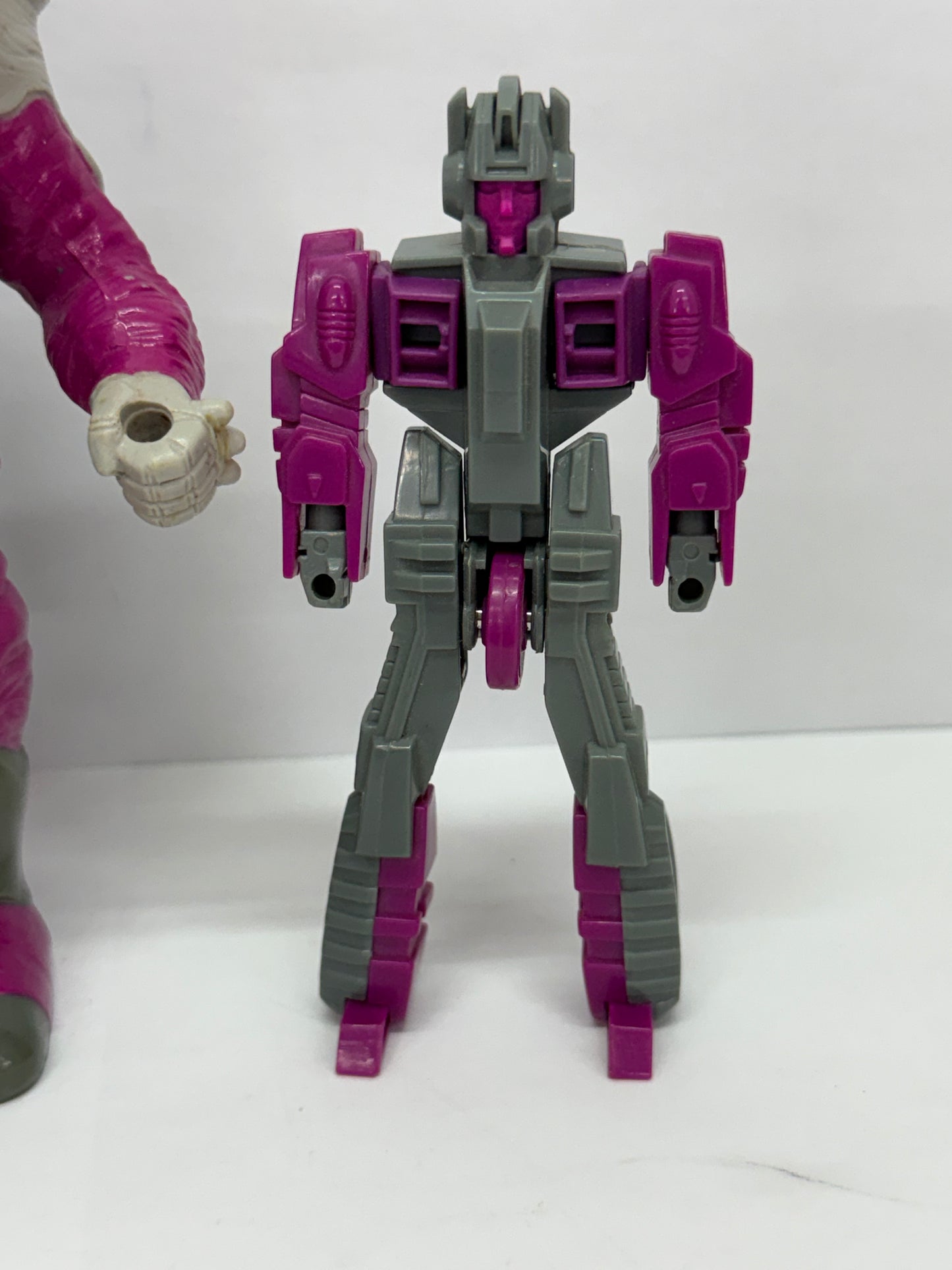 Vintage G1 Transformers Decepticon Pretenders Skullgrin Loose Incomplete #2