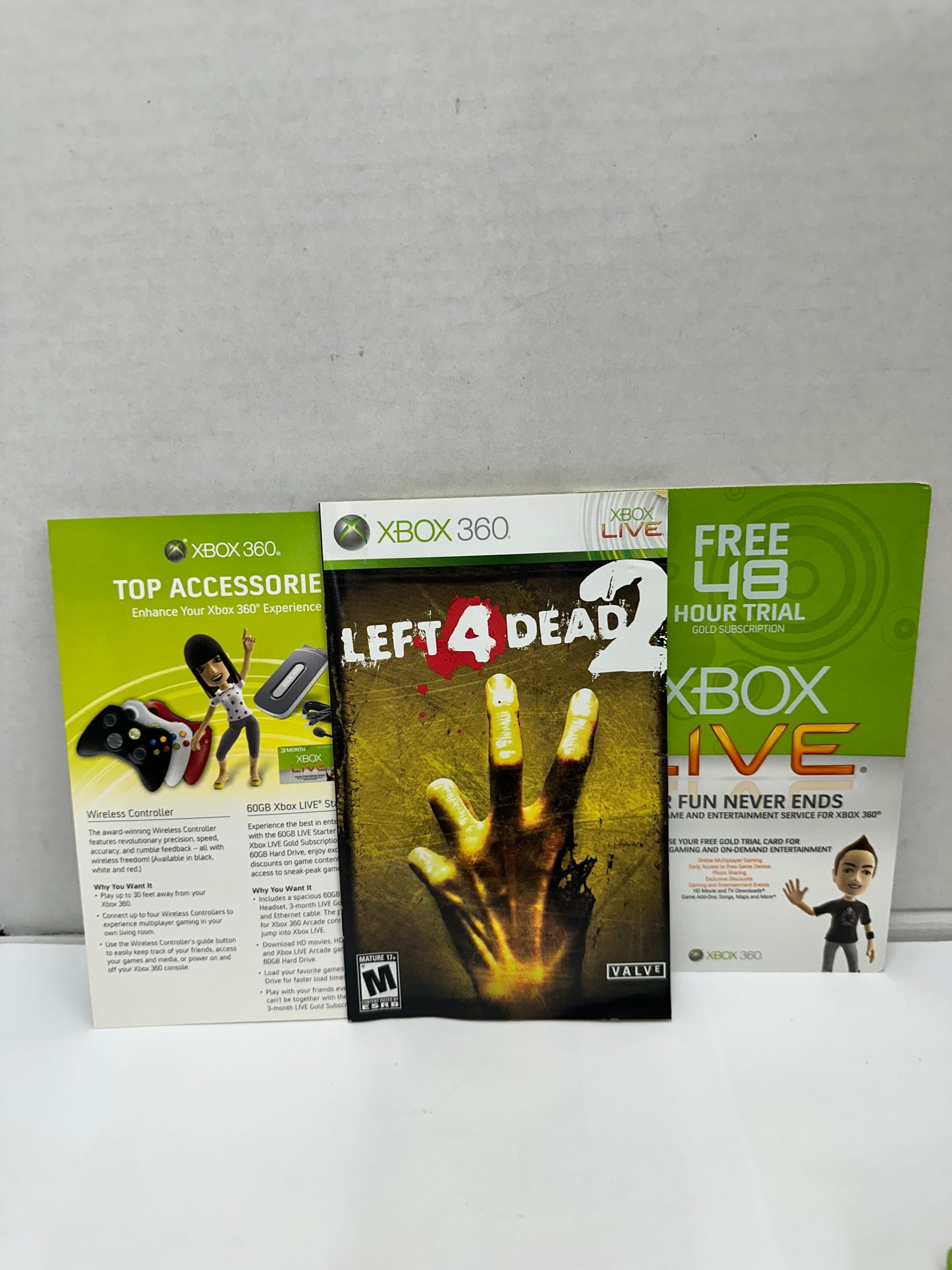 Microsoft Xbox 360 Left 4 Dead 2 Complete CIB W/ Manual and Case