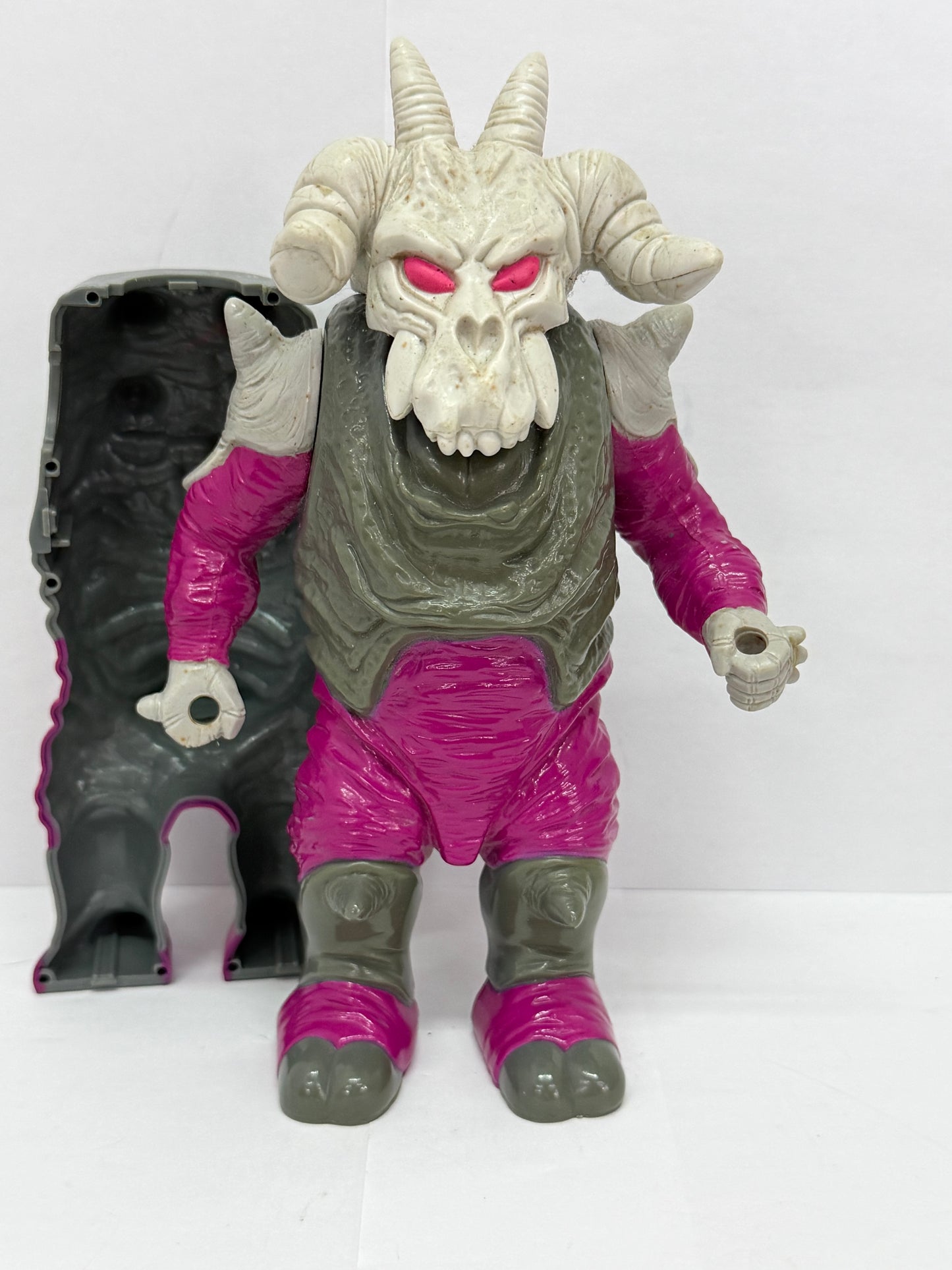 Vintage G1 Transformers Decepticon Pretenders Skullgrin Loose Incomplete #2