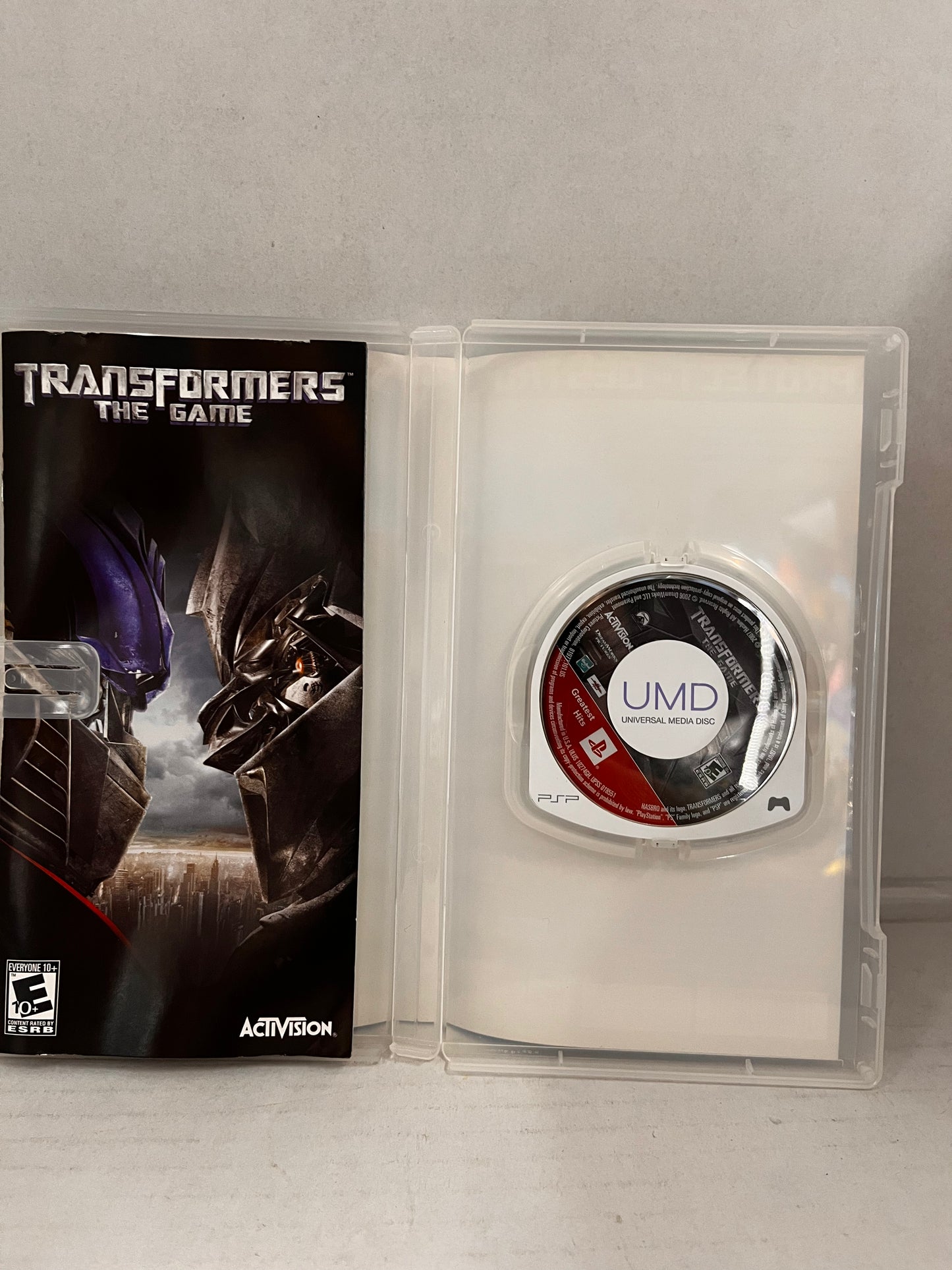 Transformers: The Game (CIB) PSP Greatest Hits