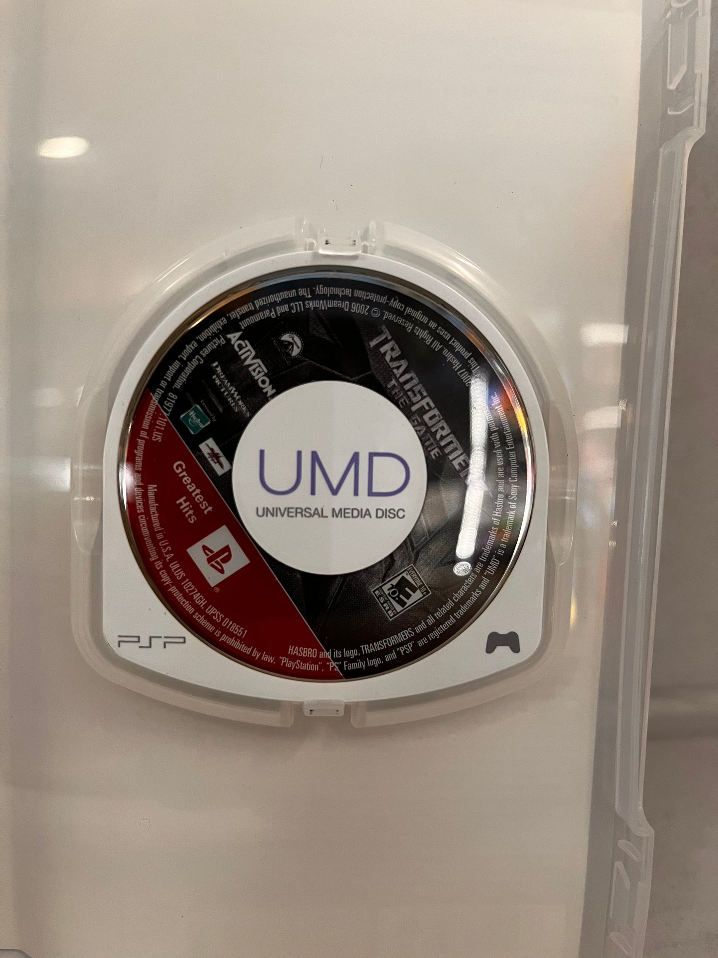 Transformers: The Game (CIB) PSP Greatest Hits