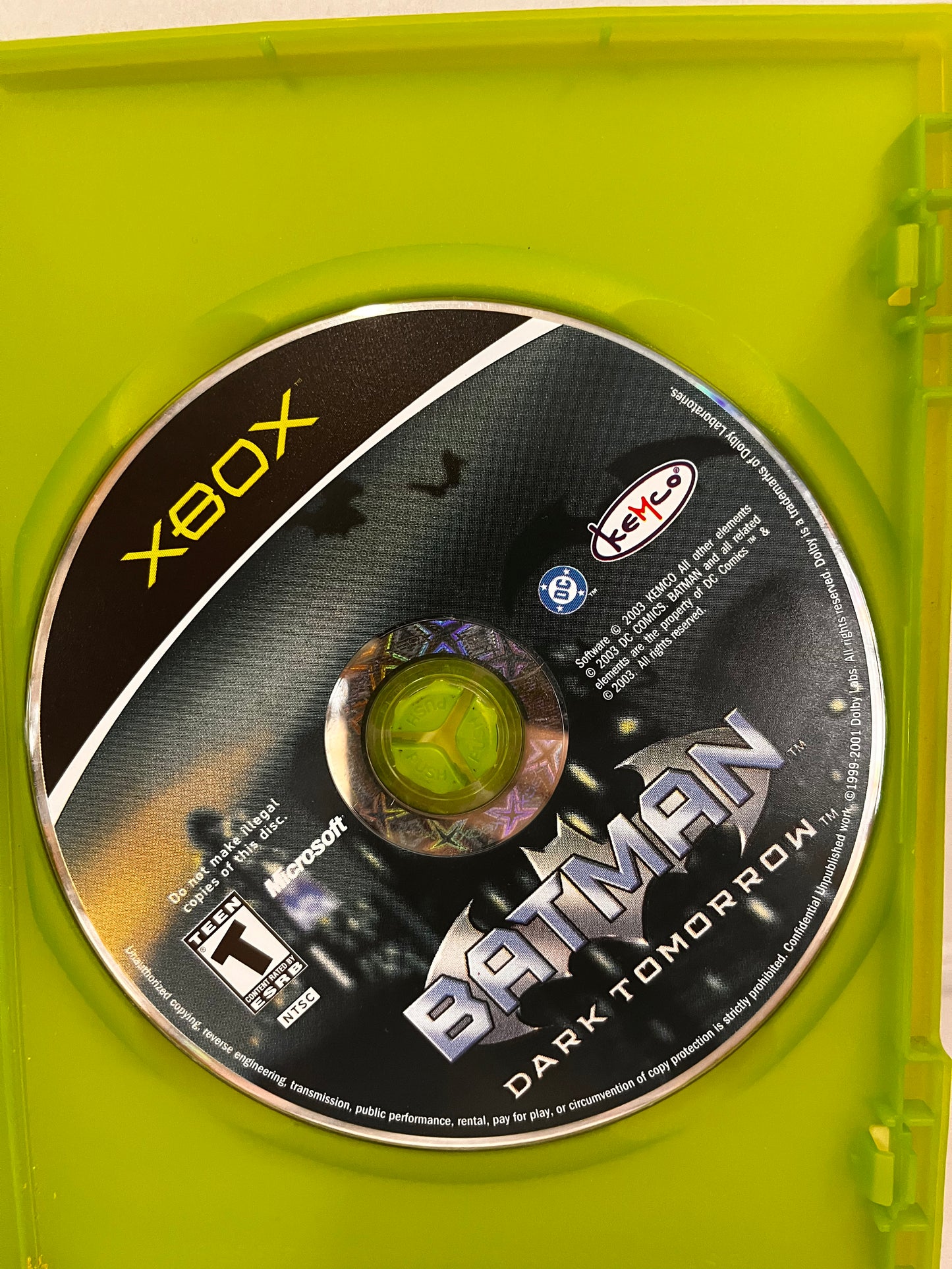 Batman: Dark Tomorrow - Xbox (CIB) Not Tested