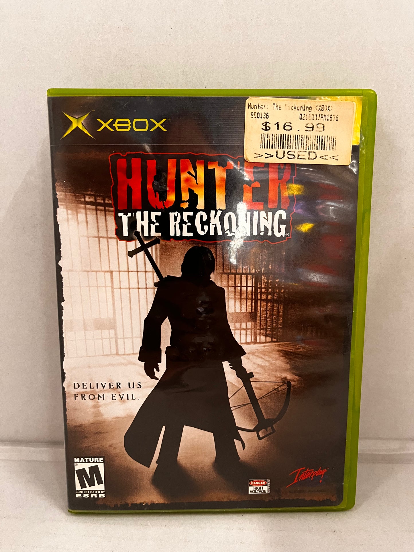 Hunter The Reckoning (Microsoft Original Xbox, 2002) Complete