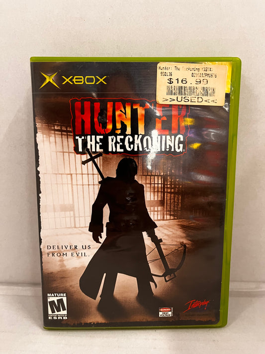 Hunter The Reckoning (Microsoft Original Xbox, 2002) Complete