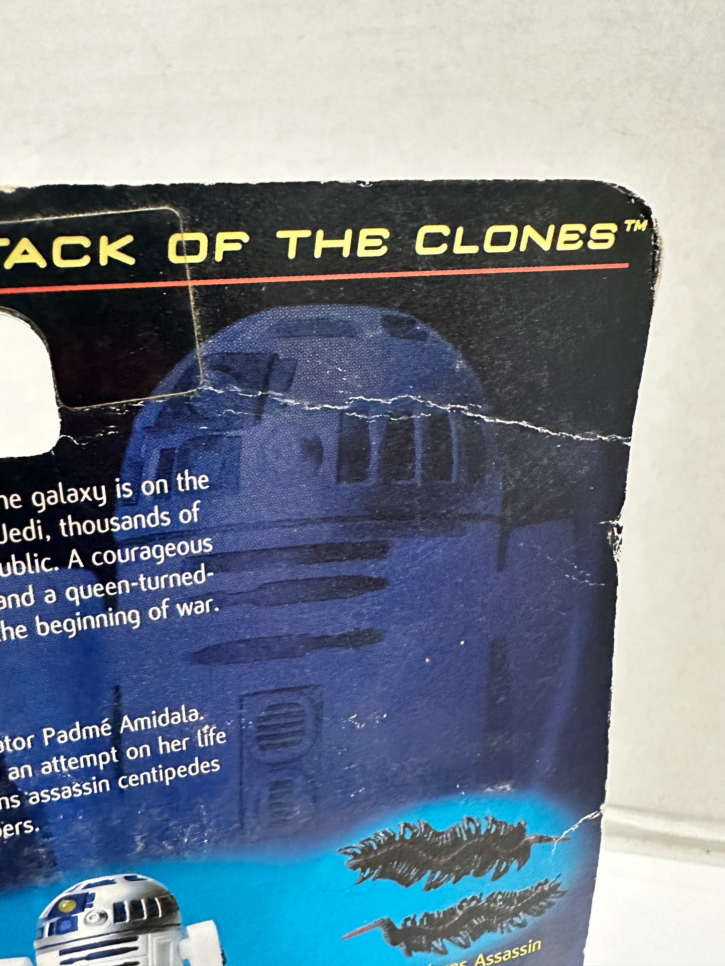 2002 Star Wars R2-D2 - Attack Of The Clones Action Figure New Sealed