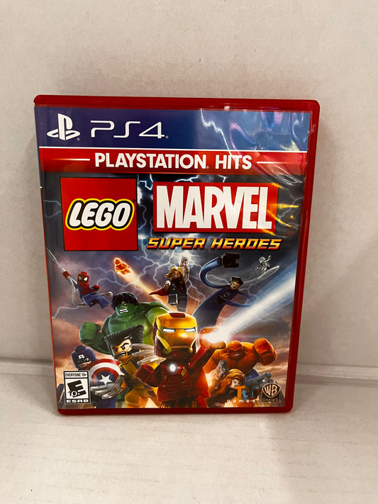 Lego Marvel Super Heroes Sony PS4 Playstation Hits Untested